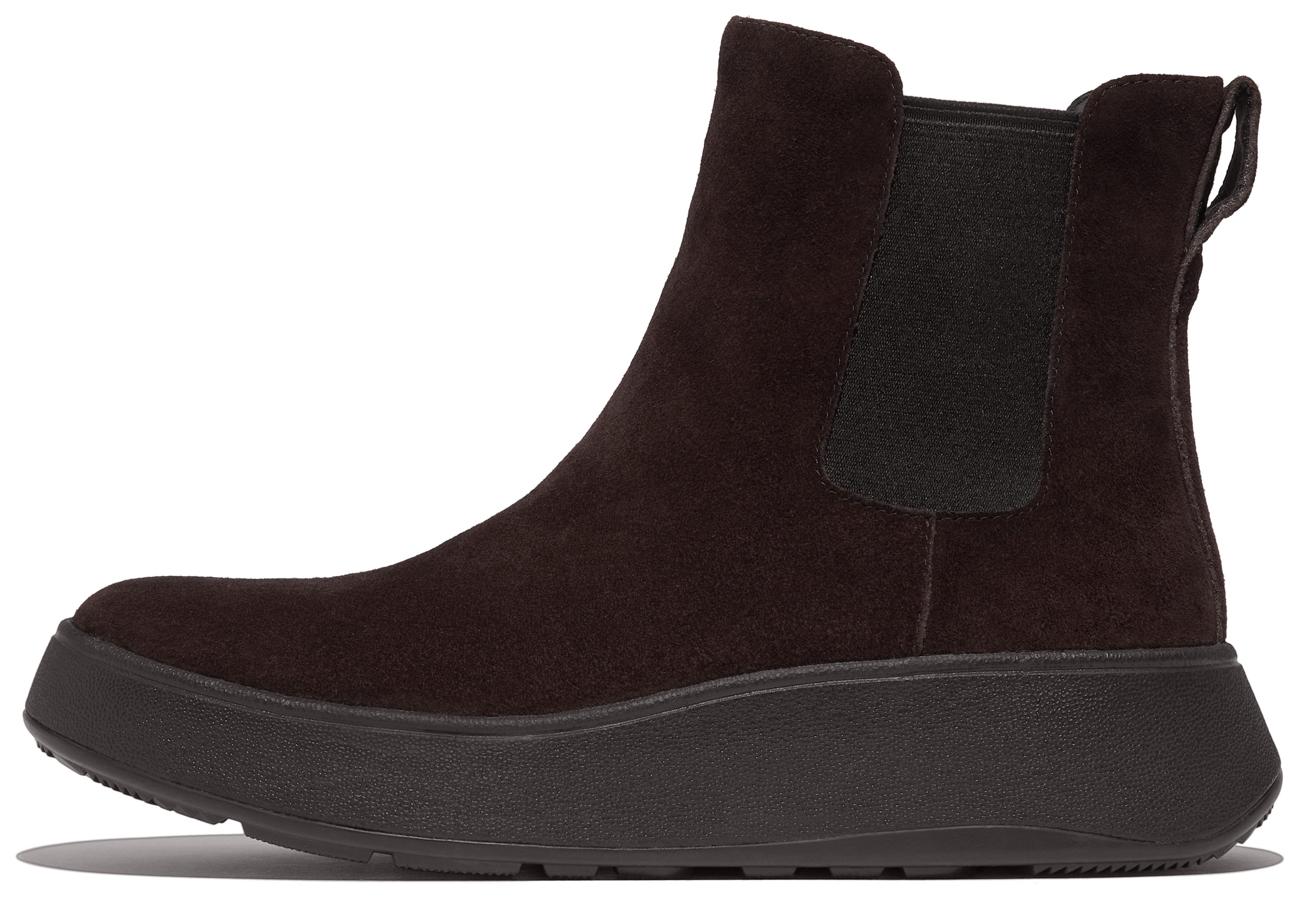 Fitflop Chelsea-boots F-MODE Plateaustiefels, chunky boots met plateausool, aanhaaklus