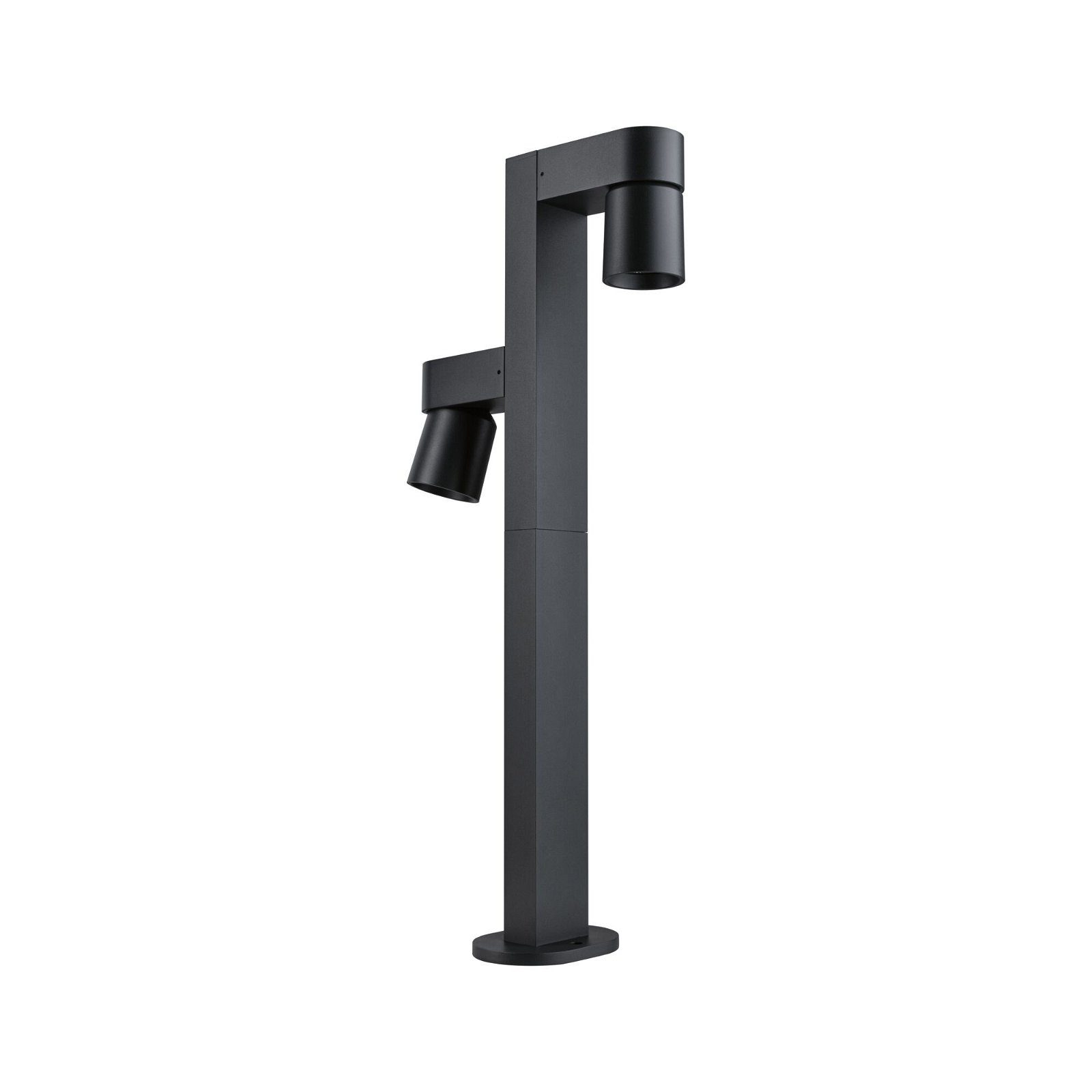 Paulmann Led-bolderlamp Kimu IP44 822mm 3000K 2x8W 750lm 230V 70° Antraciet Aluminium (1 stuk)