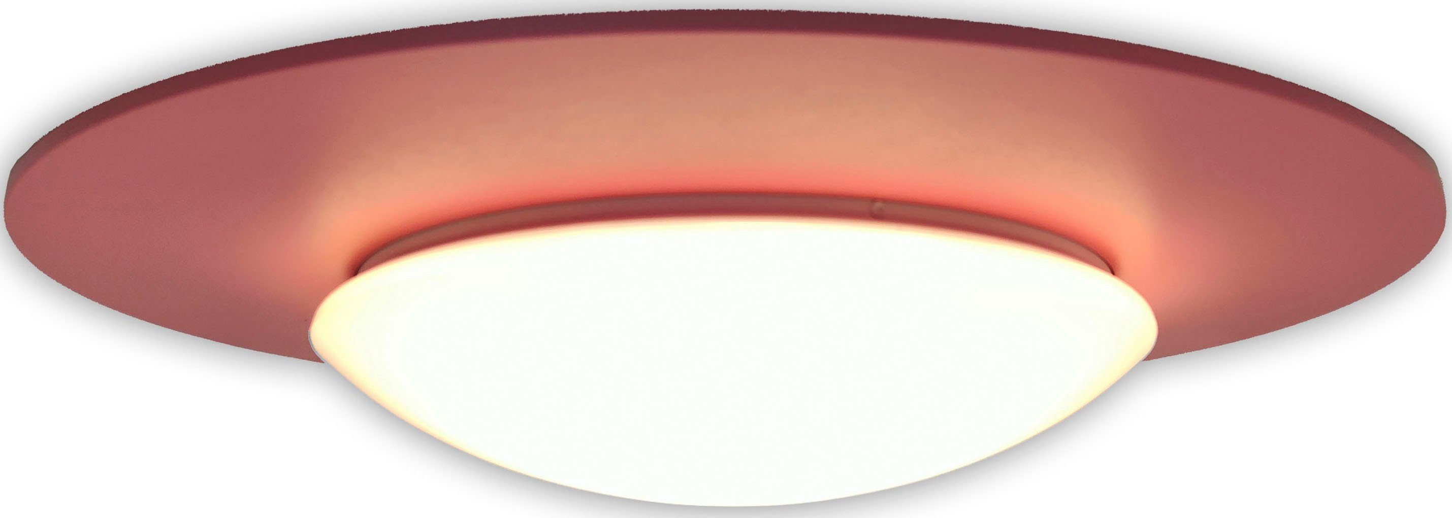 niermann Plafondlamp Plafondschotel Saturn E27 fitting voor eenvoudige lichtbronwisseling (1 stuk)