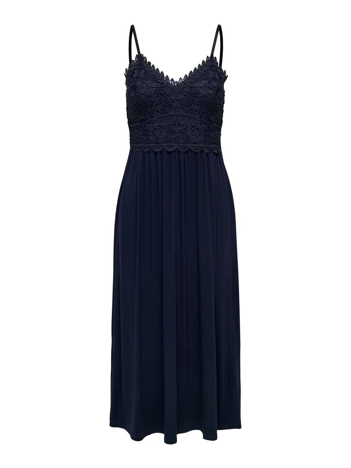 Only Jurk met spaghettibandjes ONLHONEY STRAP DRESS JRS