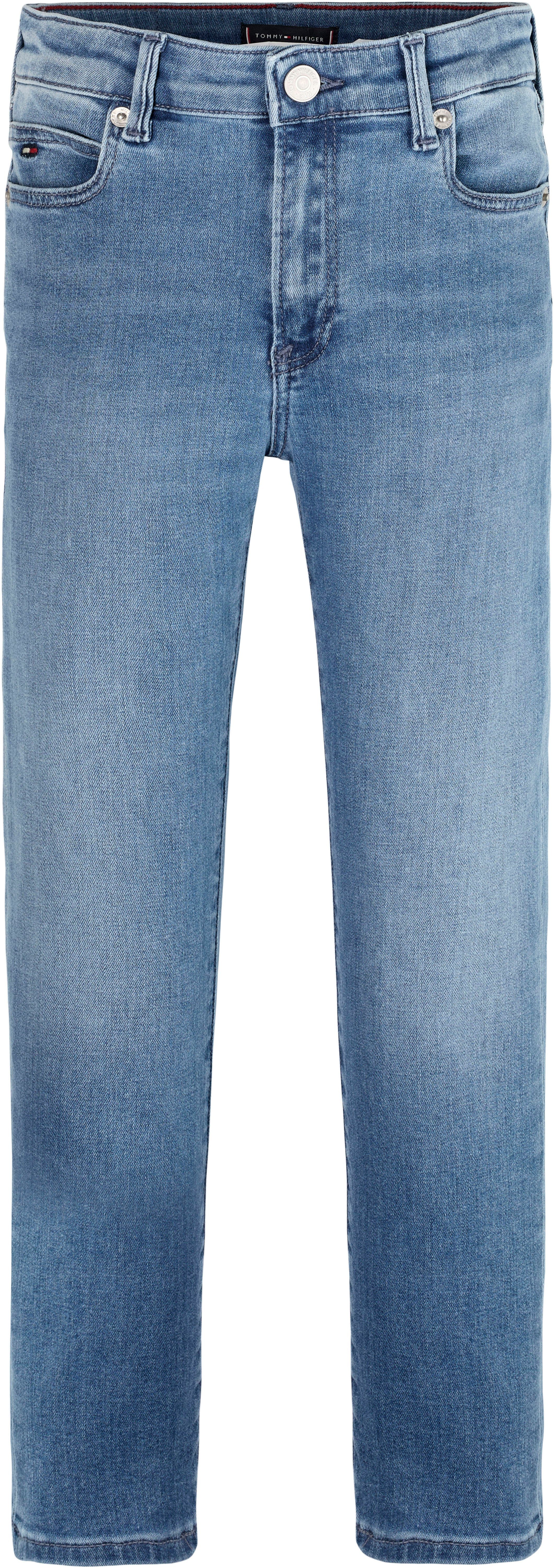 Tommy Hilfiger Straight jeans Modern straight met logoborduursels