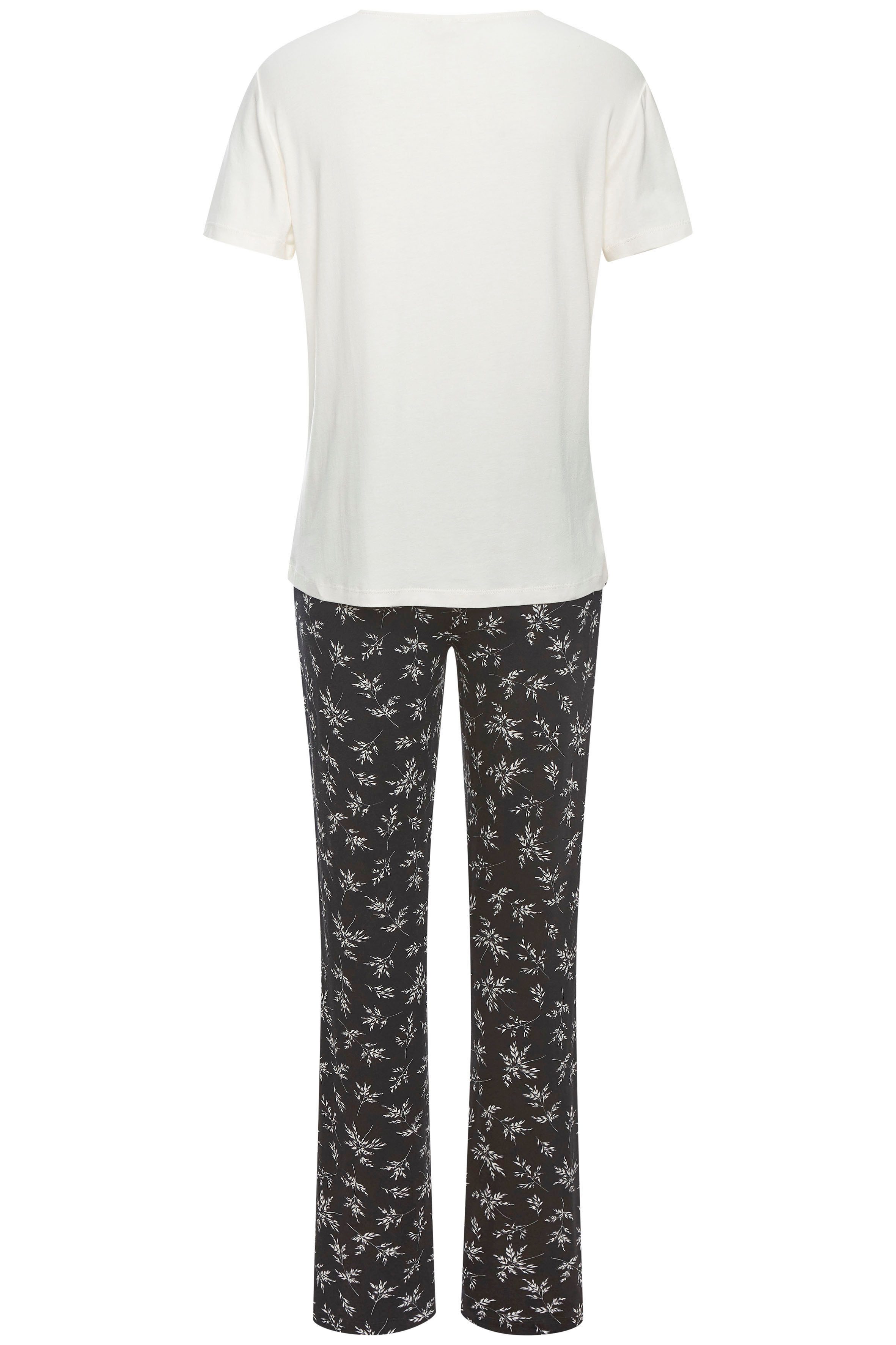 Vivance Dreams Pyjama met leuke bloemenprint (set, 2-delig)