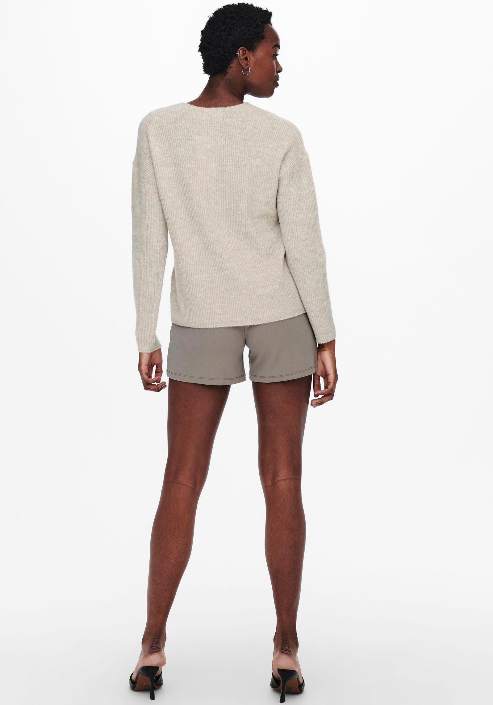 Only Gebreide trui ONLCAMILLA V-NECK L/S PULLOVER KNT NOOS