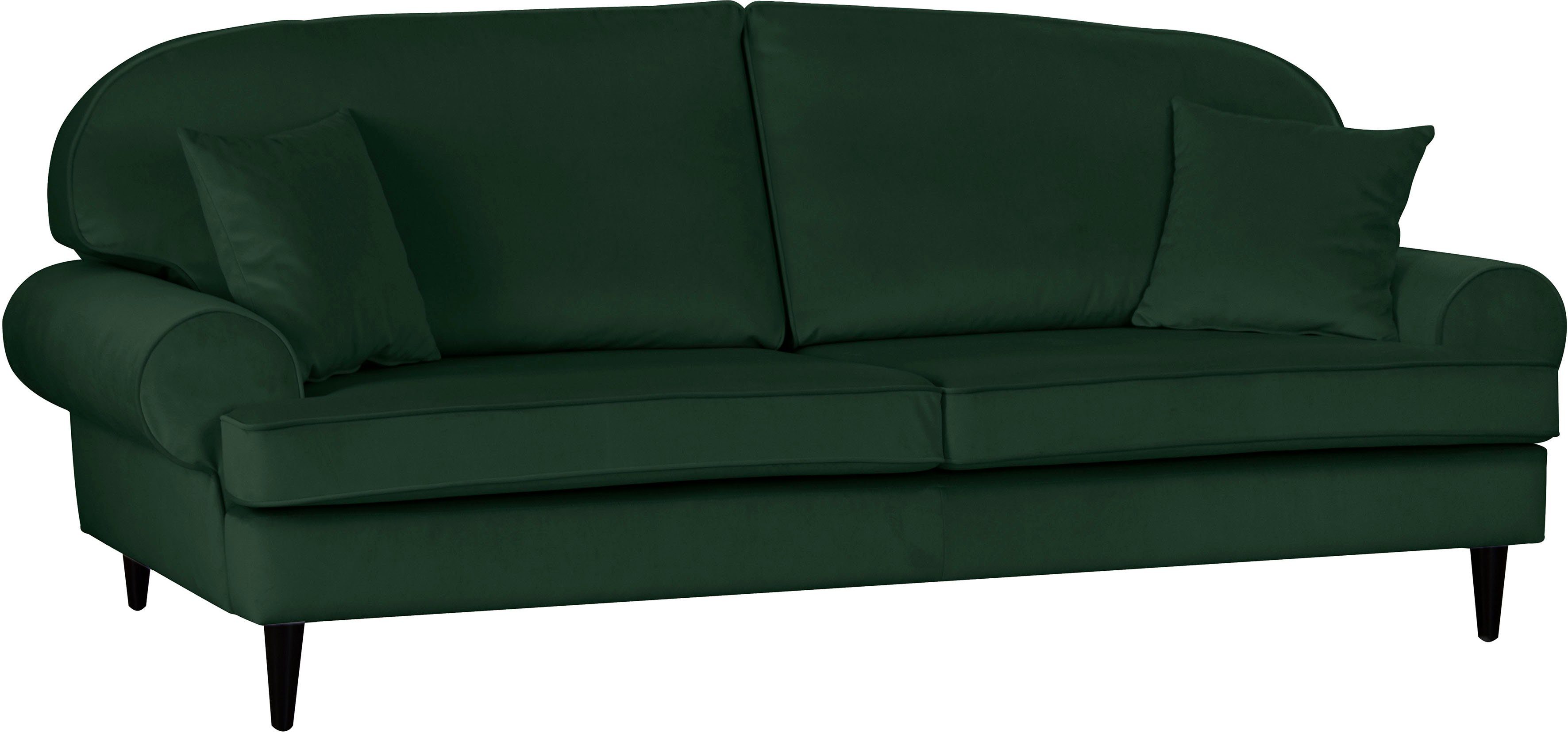 Home affaire 2-zitsbank Vitreux ook in bouclé-bekleding, incl. sierkussen