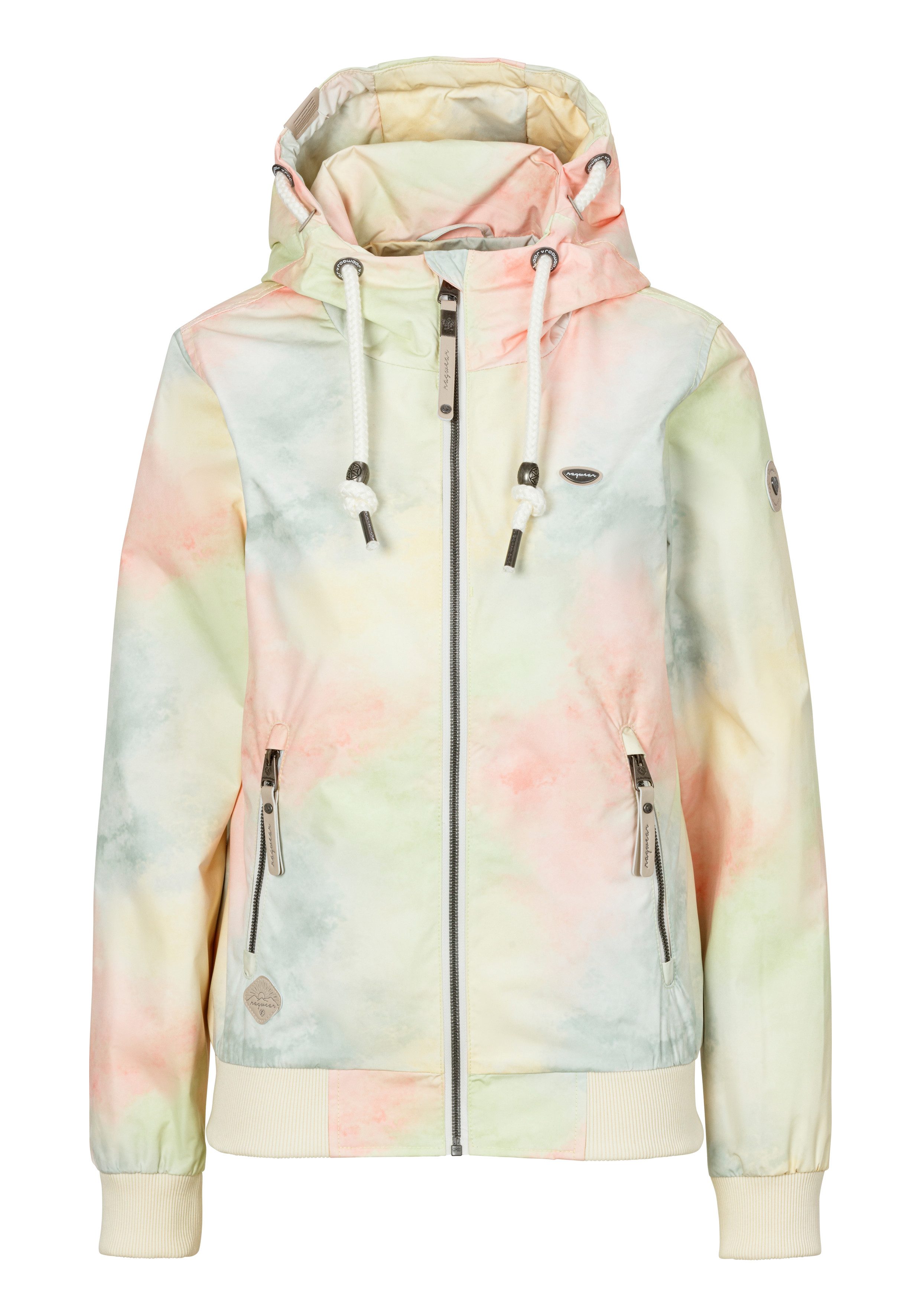 Ragwear Functioneel jack NUGGIE OMBRE O Tussenjas van waterafstotend materiaal