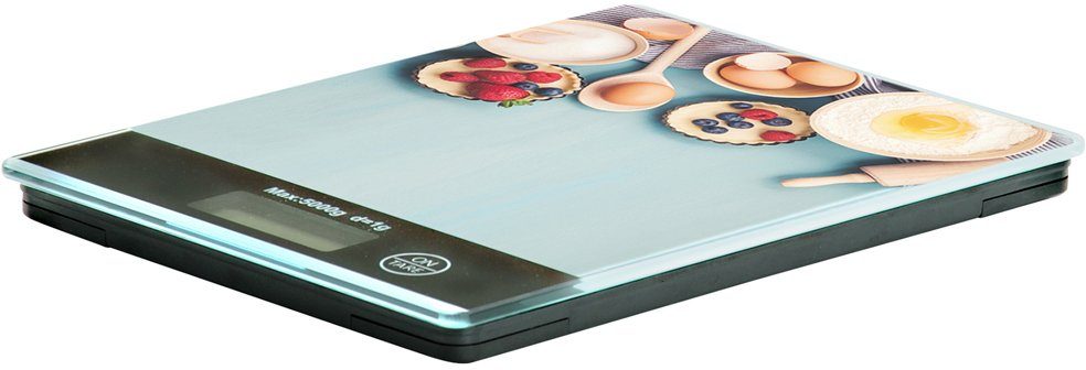 KESPER for kitchen & home Keukenweegschaal met lcd-display, tot 5 kg