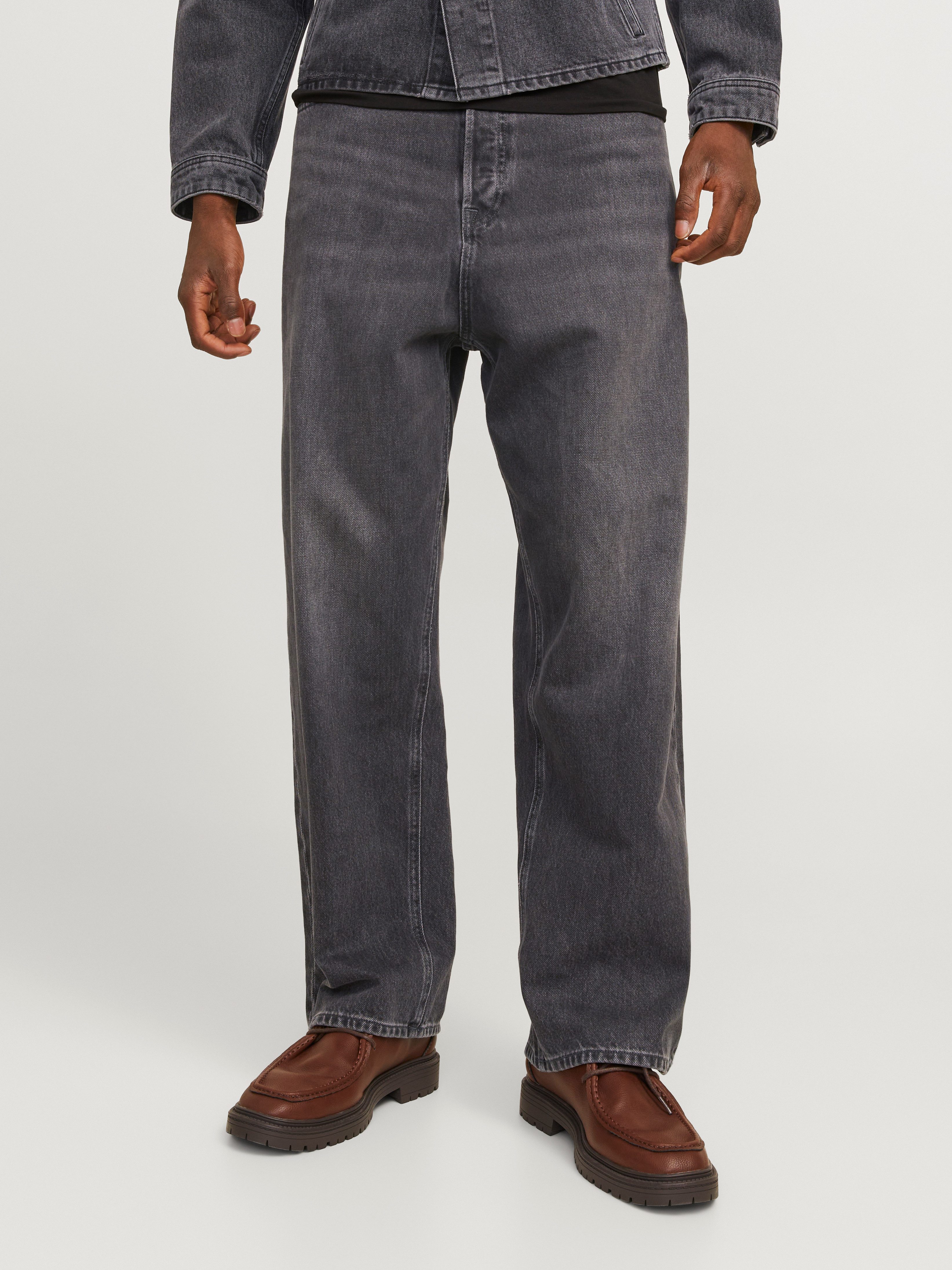 Jack & Jones Relax fit jeans JJIRON JJORIGINAL SBD 692 SN heren jeans maat 30 zwart