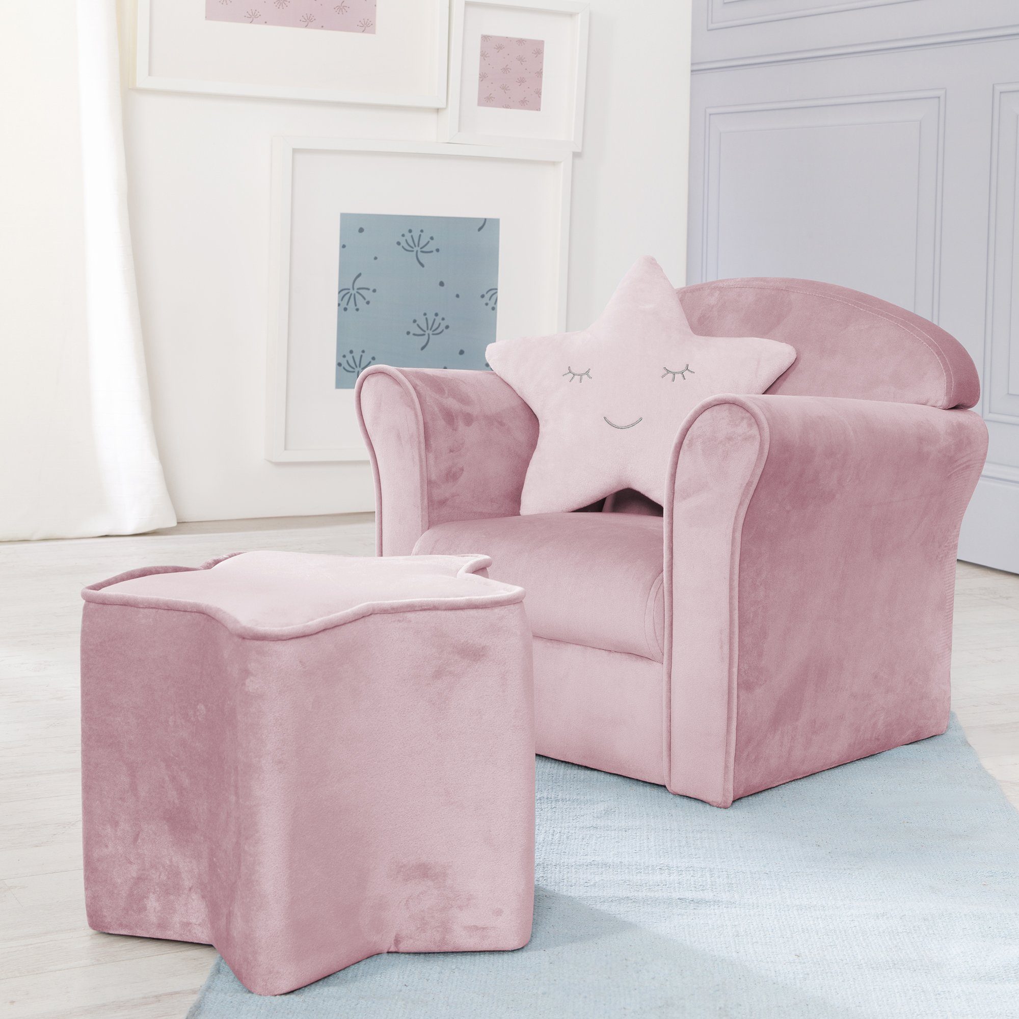 Roba® Kinderfauteuil Lil Sofa met armleuningen