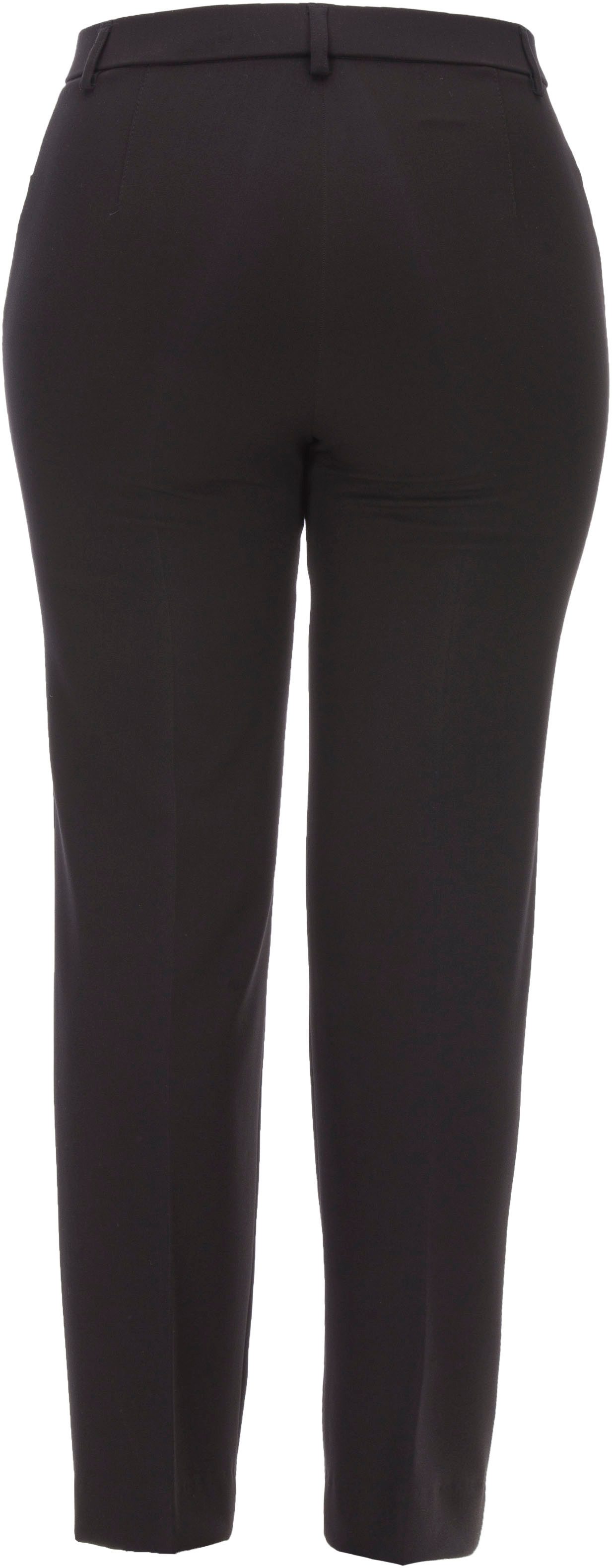 KjBRAND Stoffen broek Bea in Bi-Stretch Kamgarenlook met Persplooien