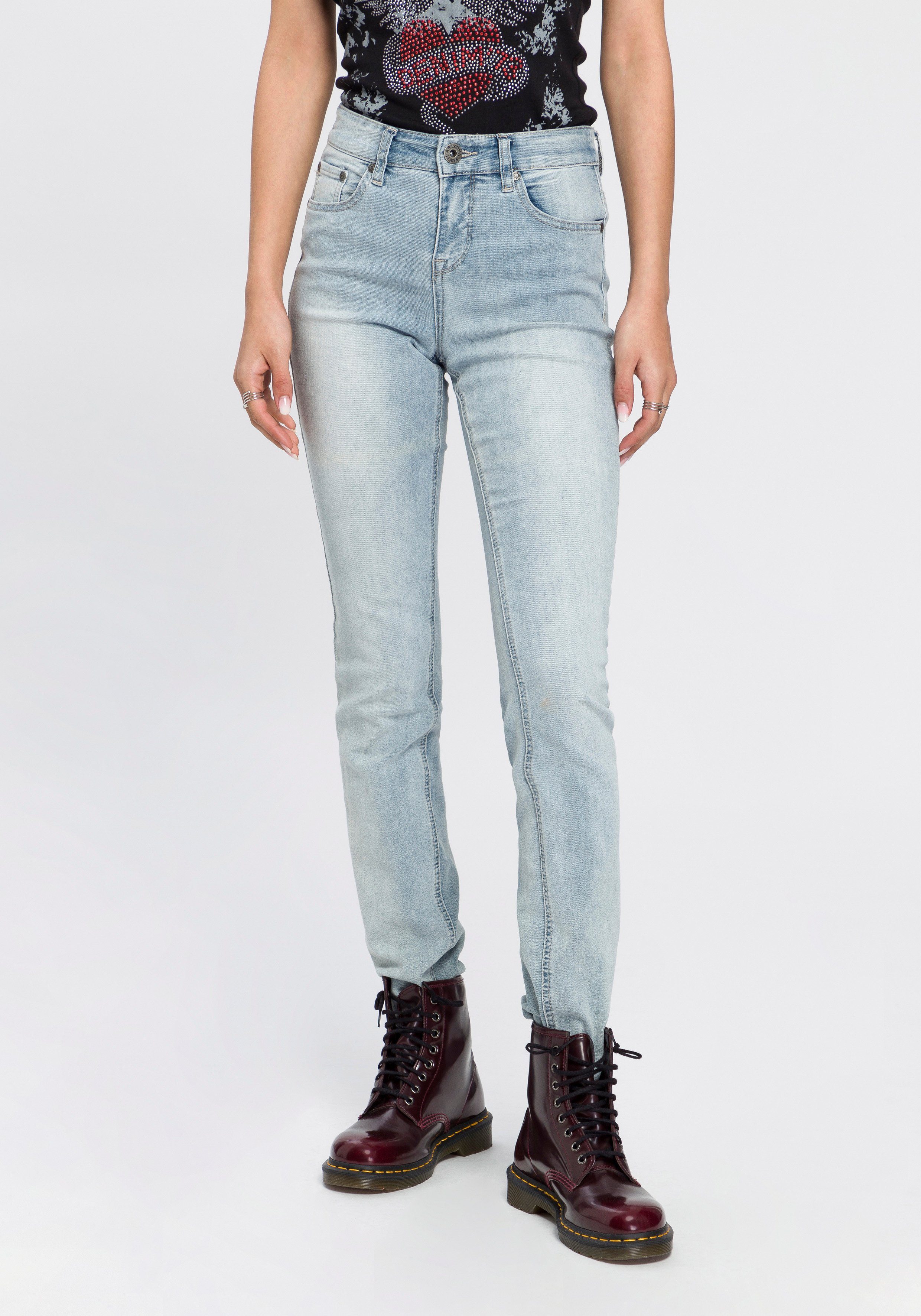 ARIZONA High-waist-jeans Slimfit