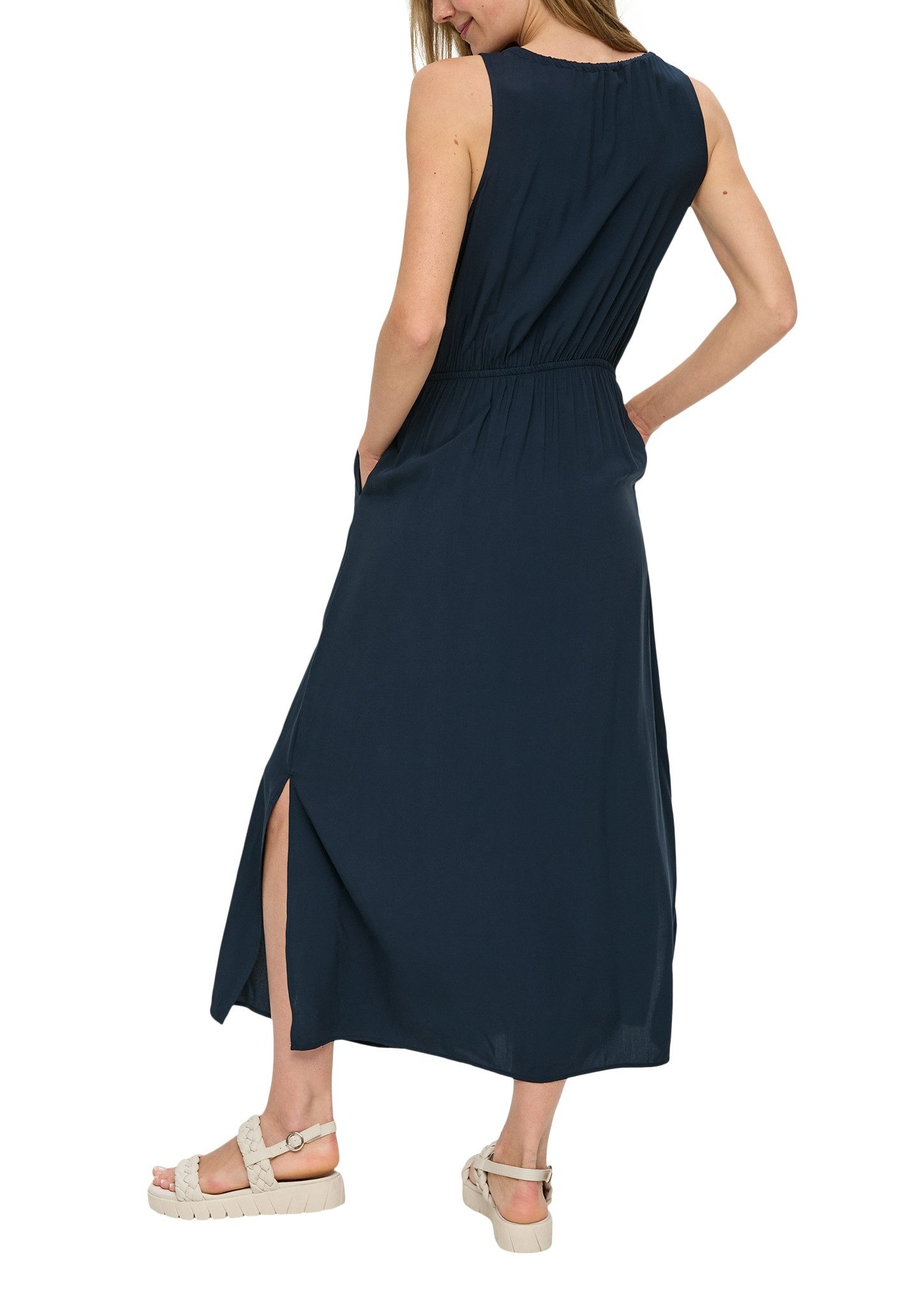 s.Oliver Maxi-jurk met stijlvolle bindband