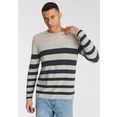 only  sons trui met ronde hals don 12 striped knit blauw