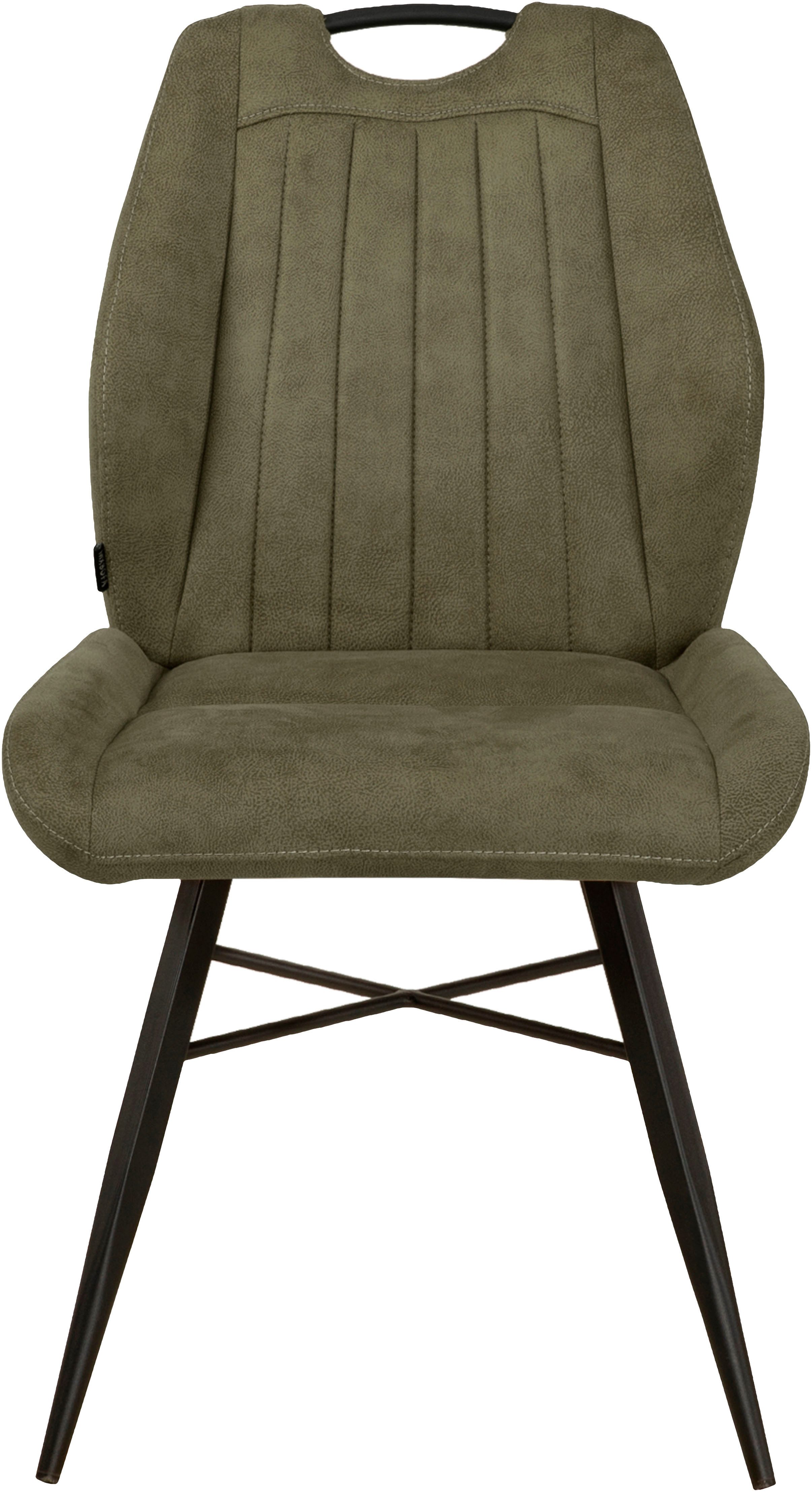 OMG Design Eetkamerstoel Torro comfortabele gestoffeerde stoel, onderhoudsvriendelijke bekleding