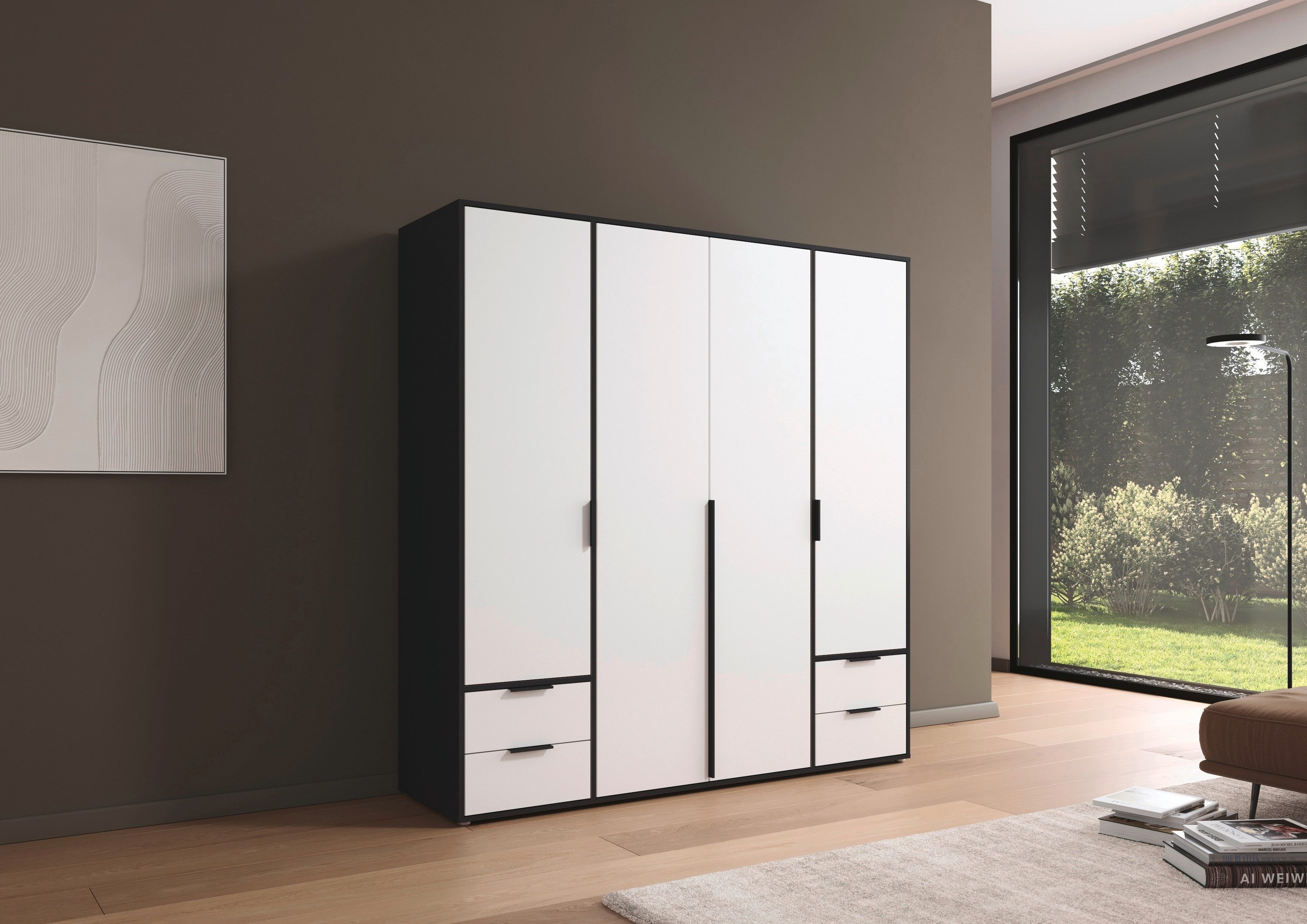 rauch Draaideurkast Kledingkast Kast Garderobe Wasmand NAGATA veel Opbergruimte