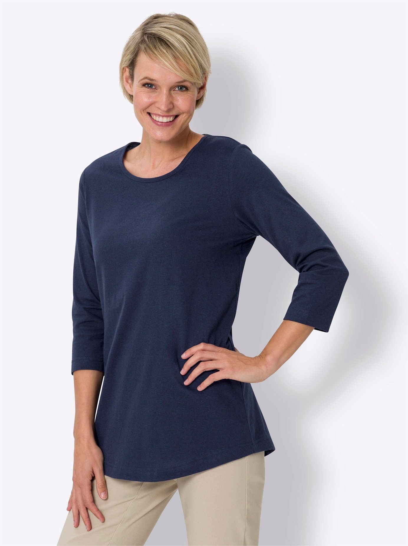 Classic Basics Lang shirt Set van 2 shirts (2-delig)