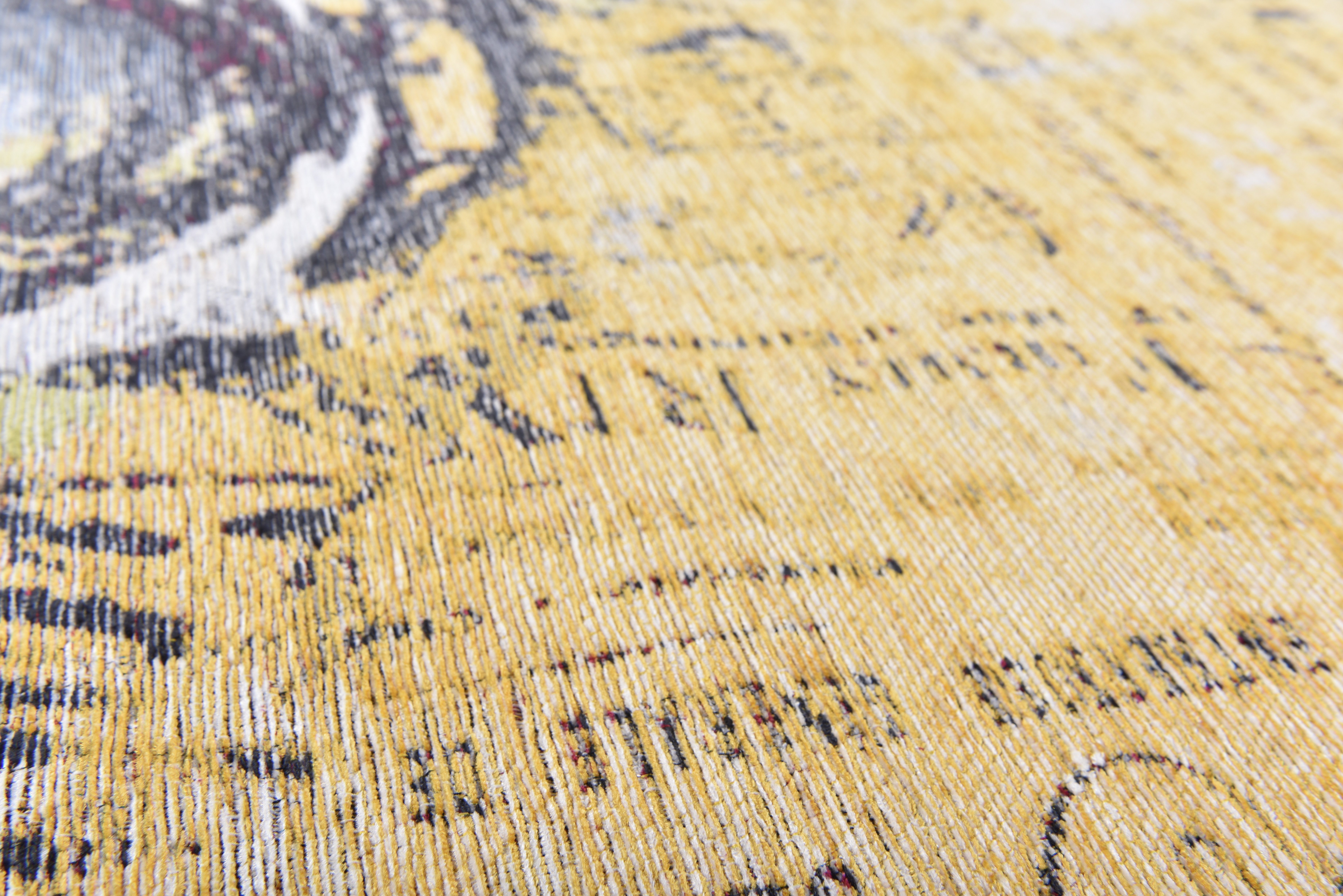 Gino Falcone Vloerkleed Cosima-107 plat geweven jacquard-vloerkleed, met chenillegaren, modern design