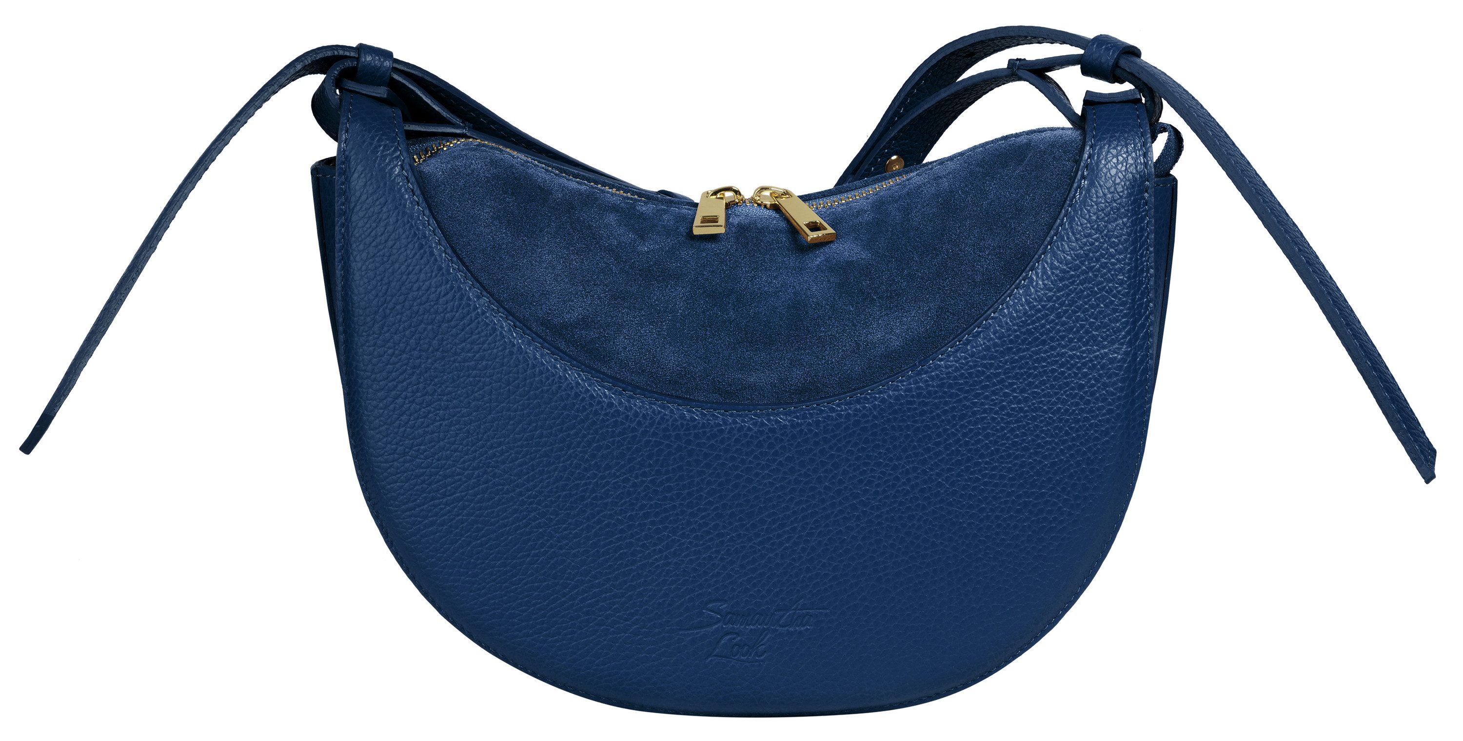 Samantha Look Schoudertas echt leer, made in italy