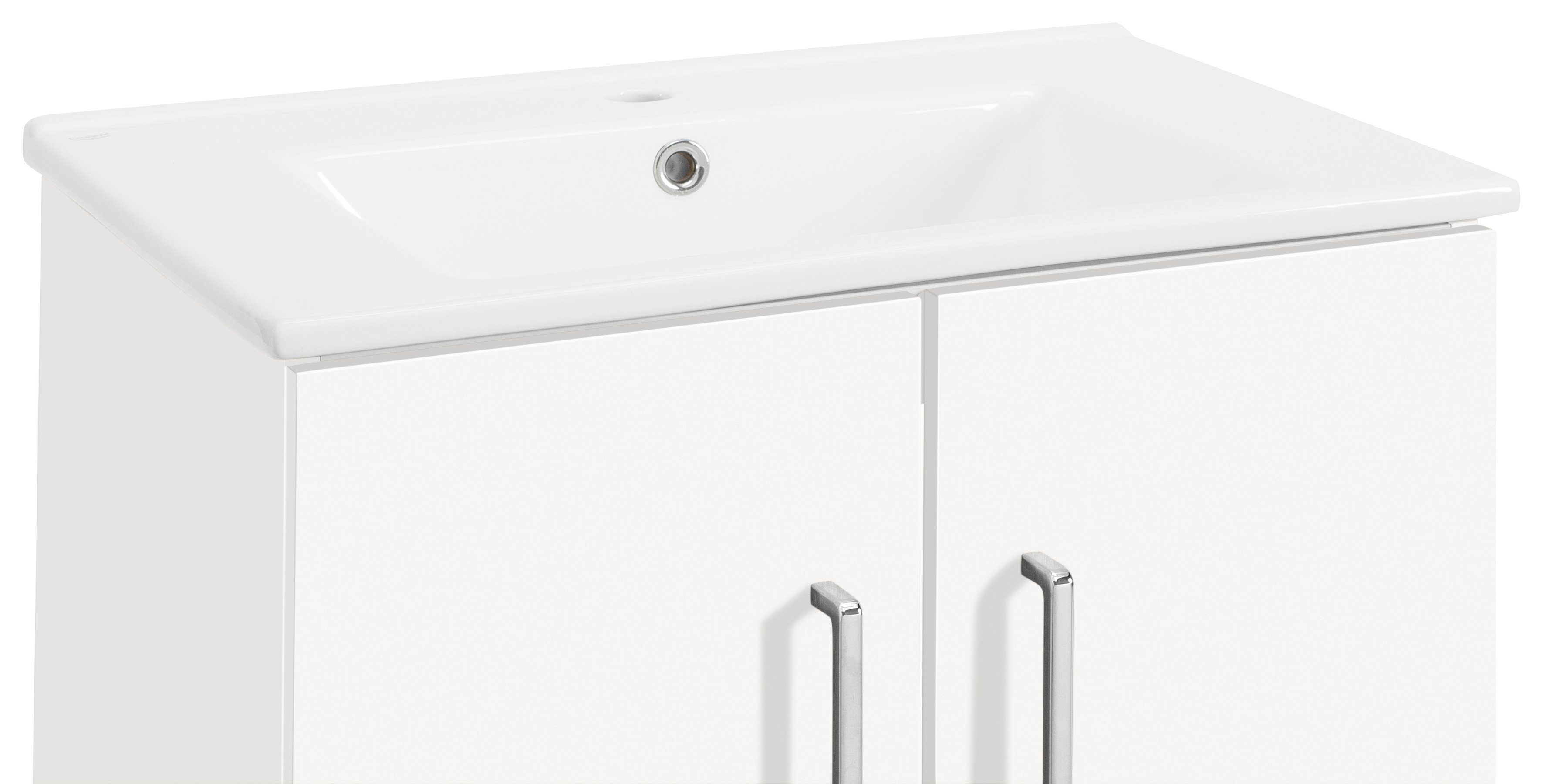 OPTIFIT Wastafelonderkast Napoli met soft-closefunctie, breedte 65 cm