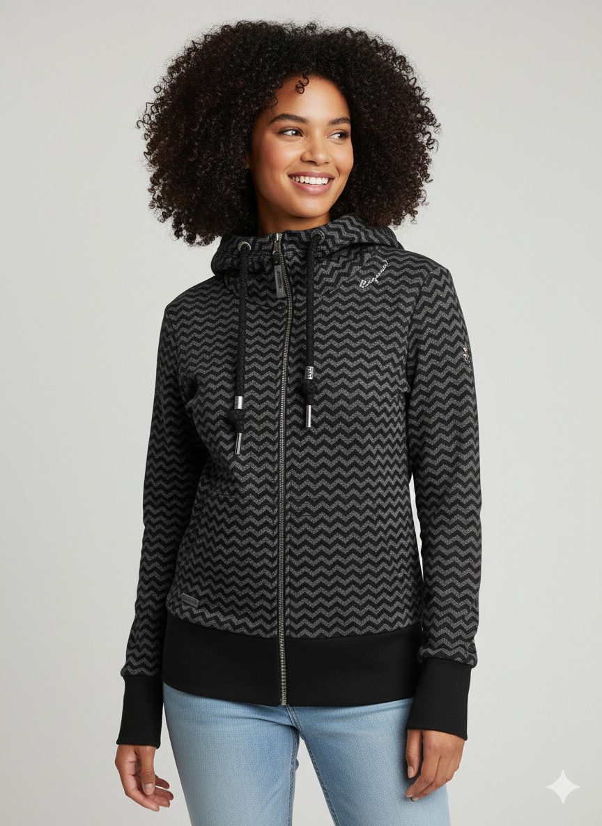 Ragwear Sweatvest YODA ZIP ZIG ZAG O
