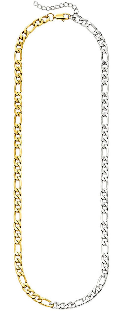 Aniston JEWELRY & WATCHES Edelstalen ketting Sieraad cadeau roestvrij staal halsketting figaro-ketting