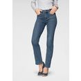 levi's rechte jeans 314 shaping straight blauw