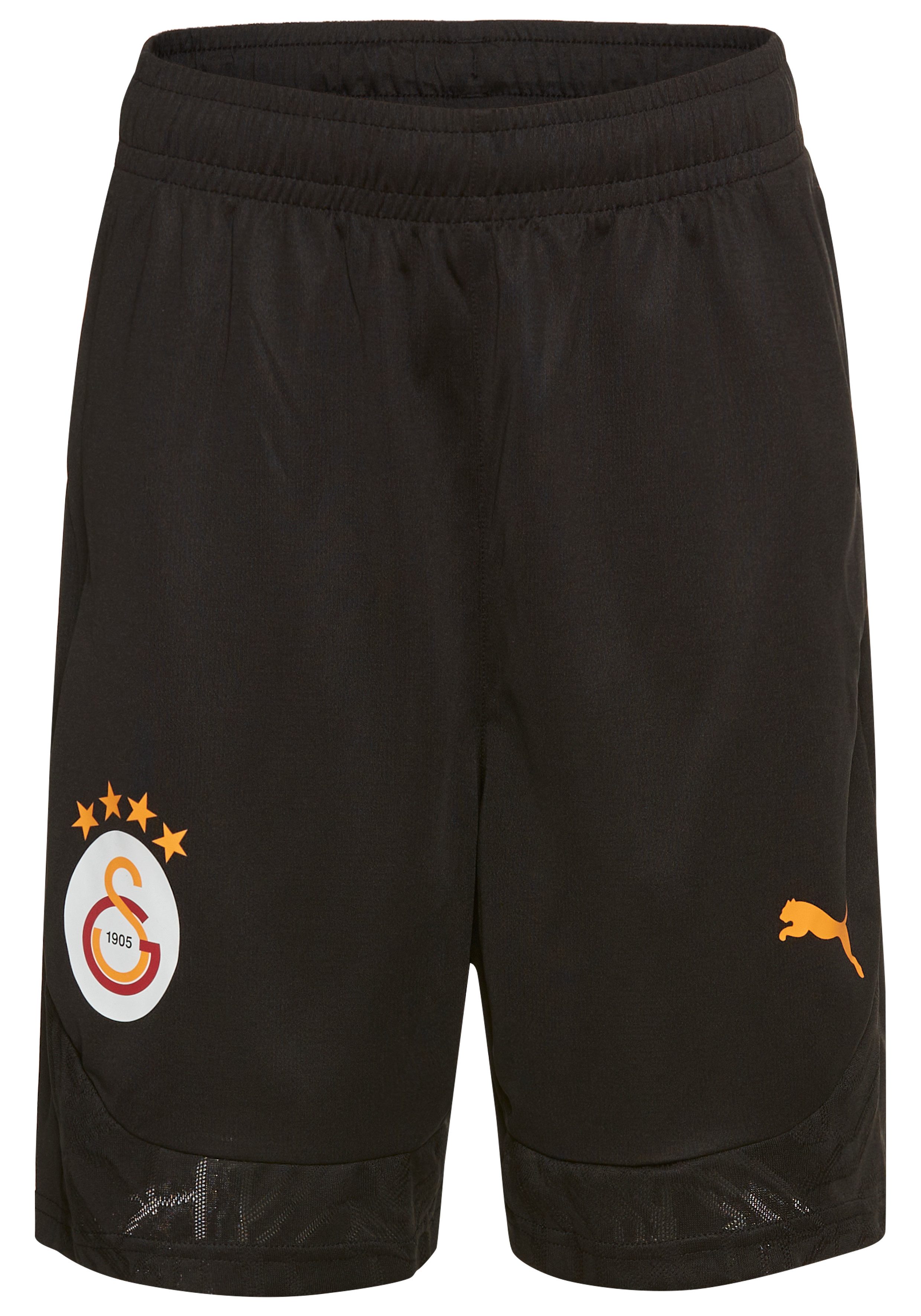PUMA Trainingsshort GSK TRAINING SHORTS Galatasaray Istanbul shorts 2024/2025 heren sportshorts maat S zwart