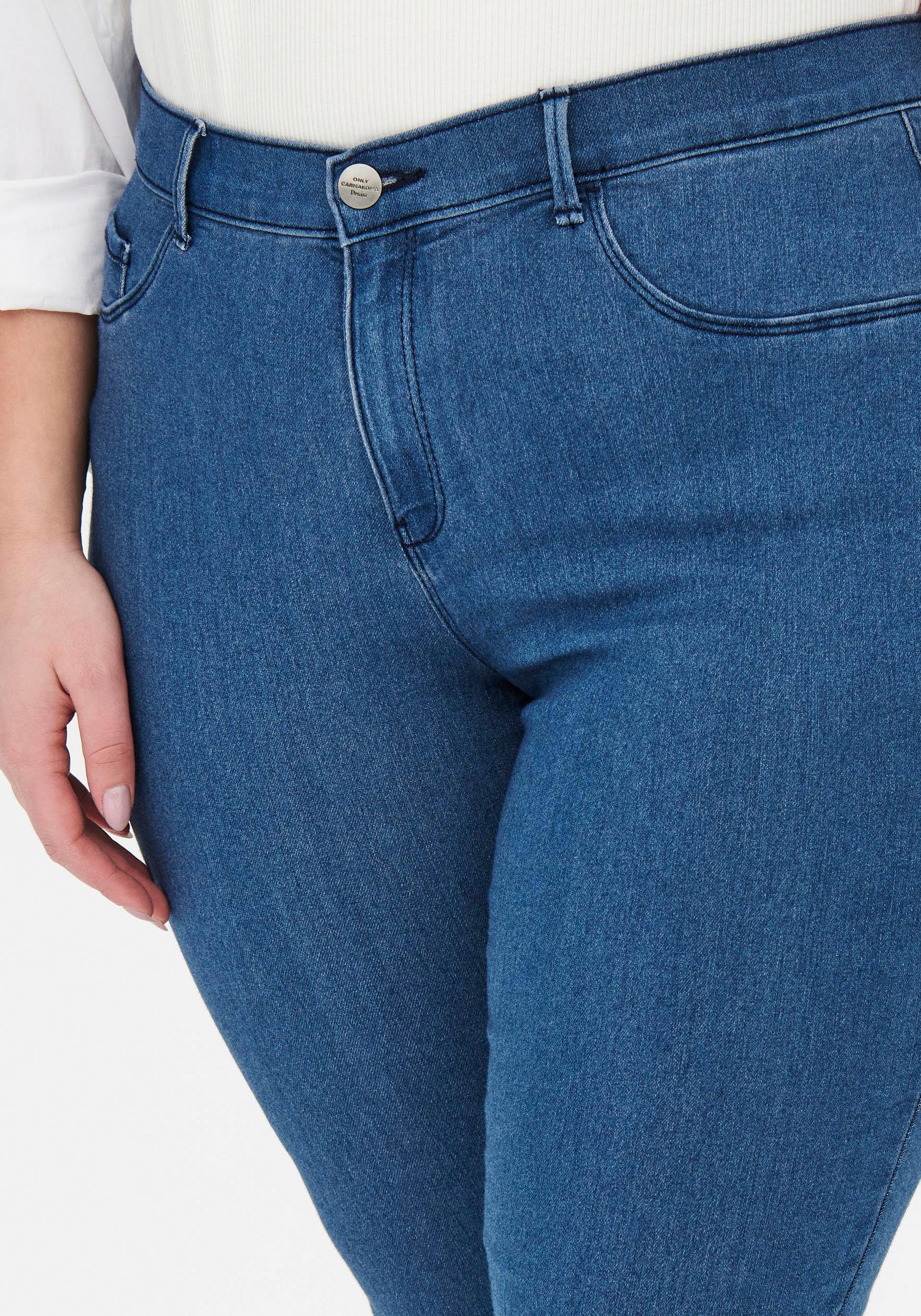 ONLY CARMAKOMA Skinny fit jeans CARTHUNDER PUSH UP REG SK JNS