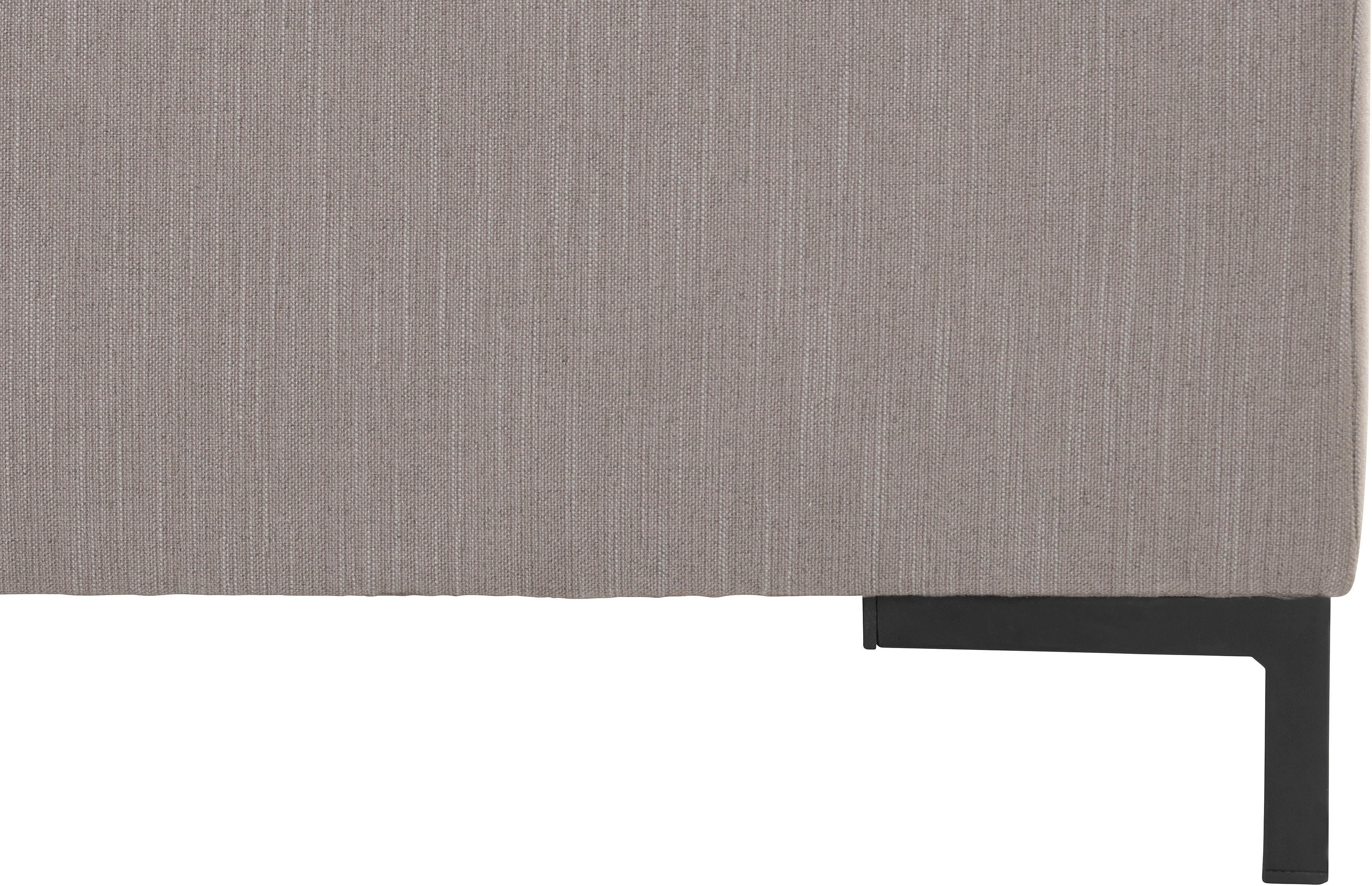 OTTO products Hoekbank Grazzo L-vorm hoogwaardige stoffen van gerecycled materiaal, stiksels op de zitting