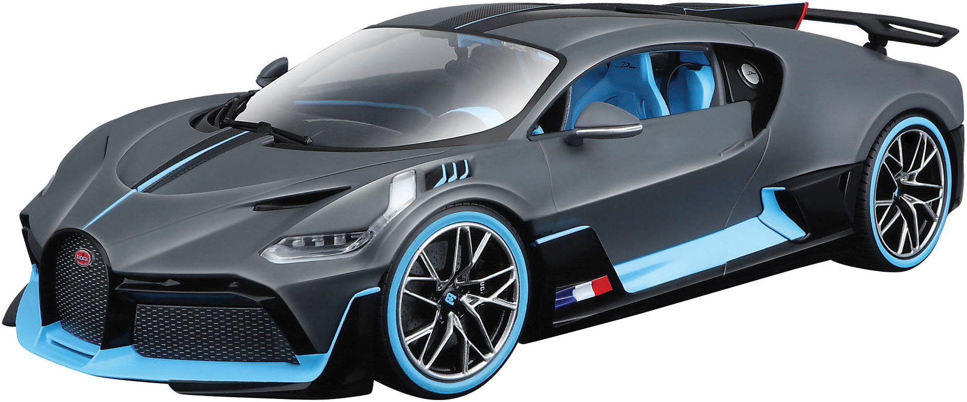 Bburago Auto op schaal Bugatti Divo, donkergrijs