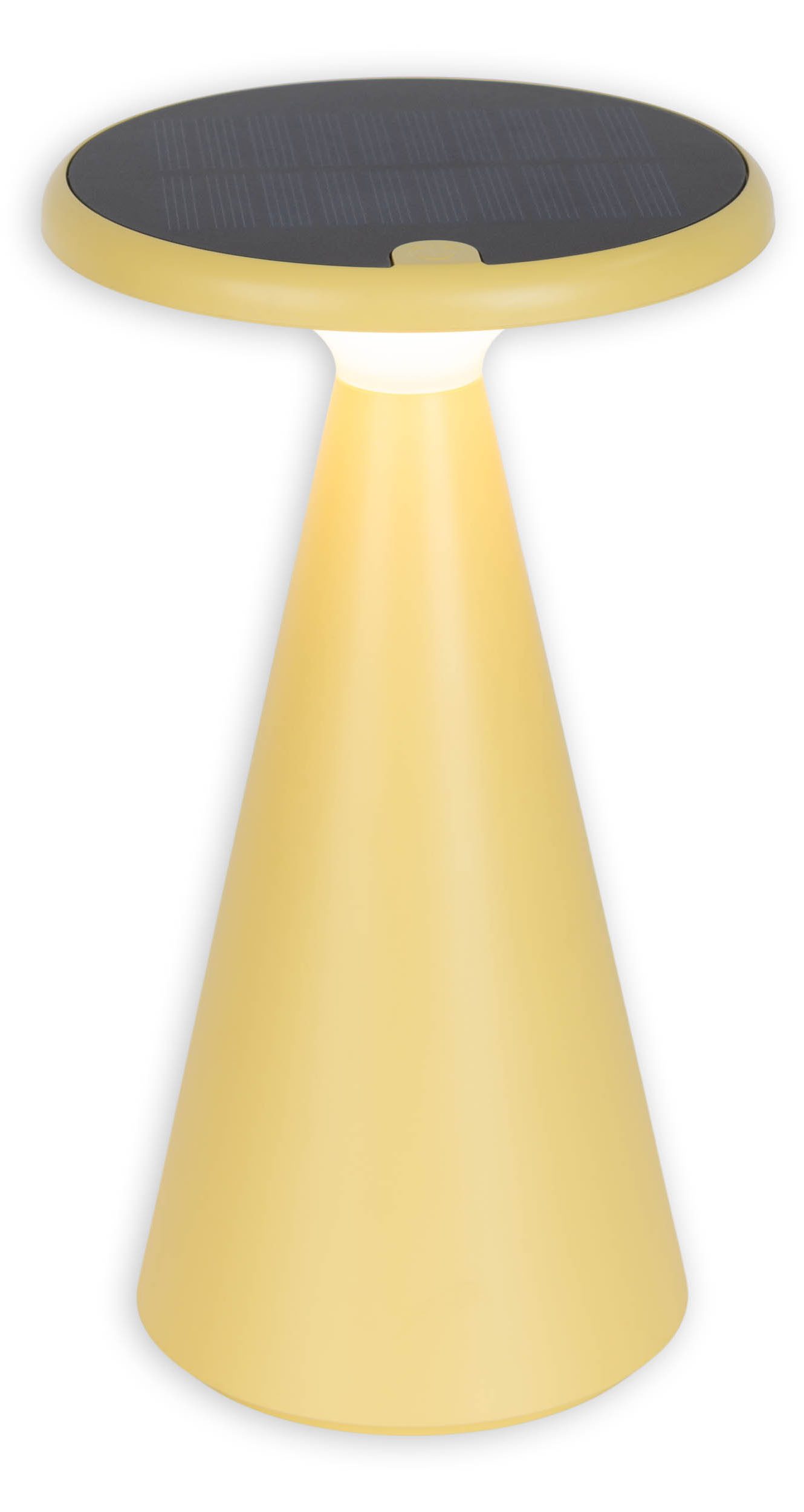 näve Led-tafellamp Palu Zonne-/accu-aangedreven, aanraking, dimbaar, geheugen, USB-C oplaadkabel, warmwit (1 stuk)