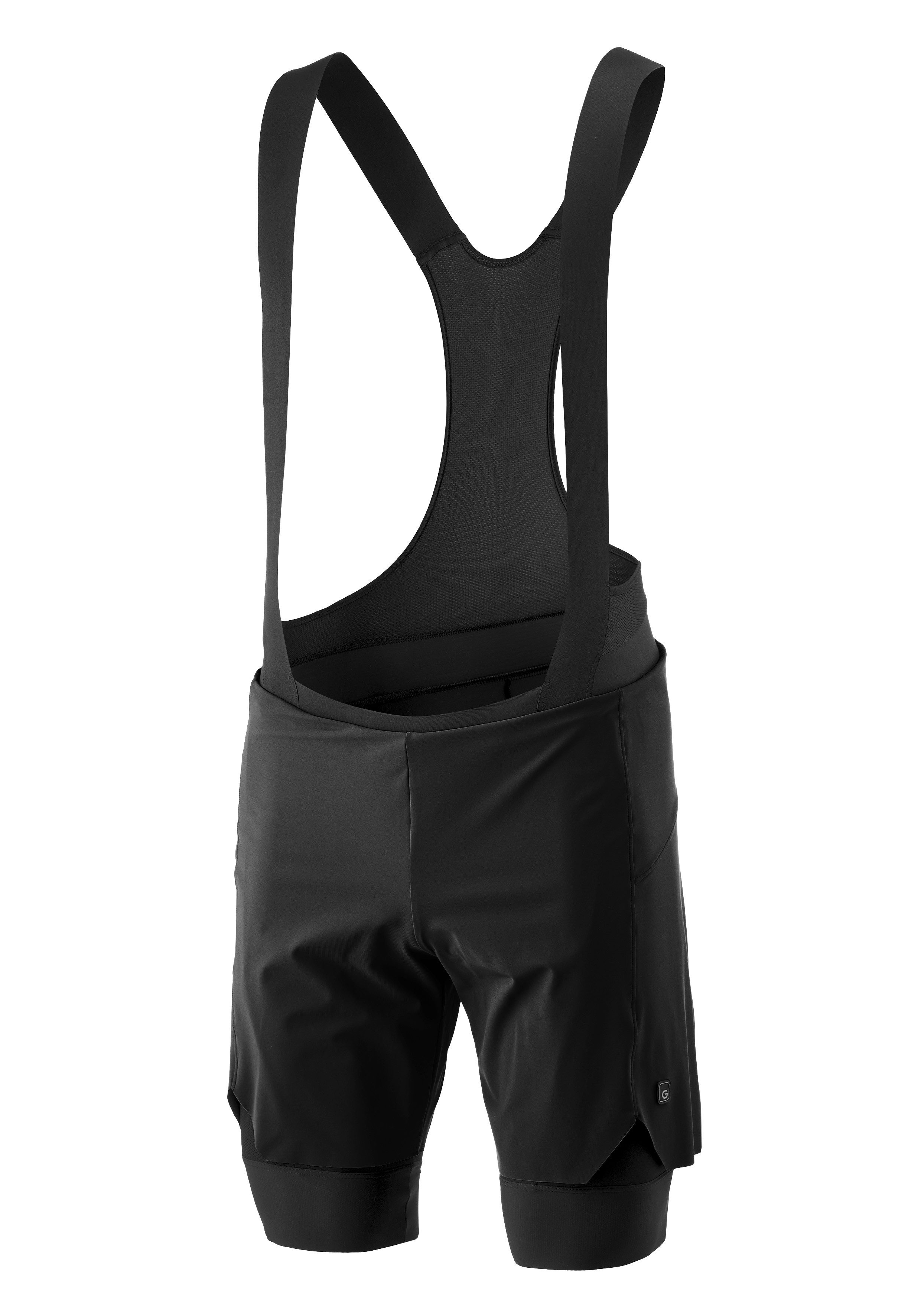 Gonso Fietsbroek Essential Shorts 2in1 M Aansluitende fietsbroek met bretels en shorts (2in1)