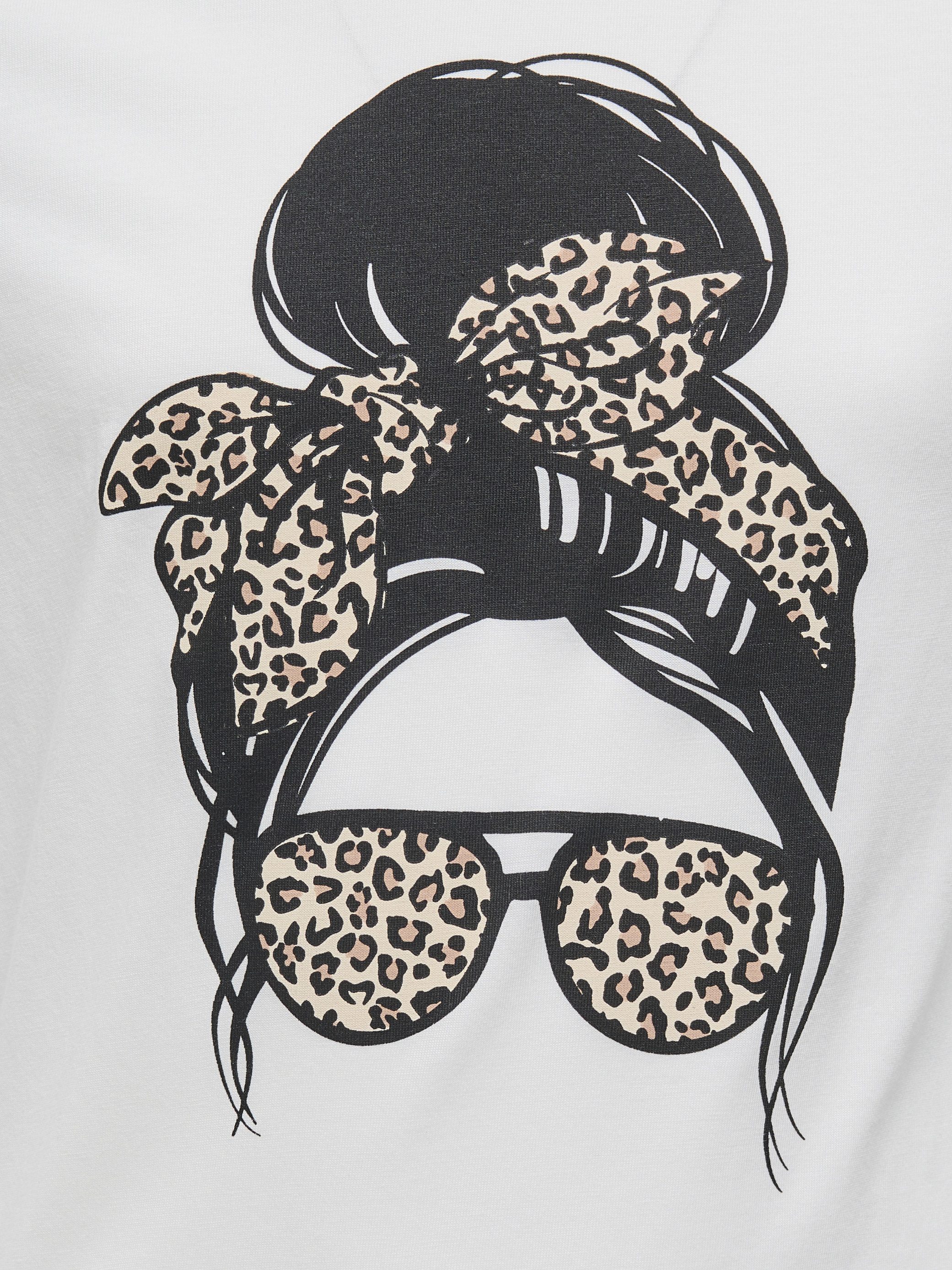 KIDS ONLY Shirt met korte mouwen KOGEMMA LIFE REG S/S SKULL TOP CS JRS