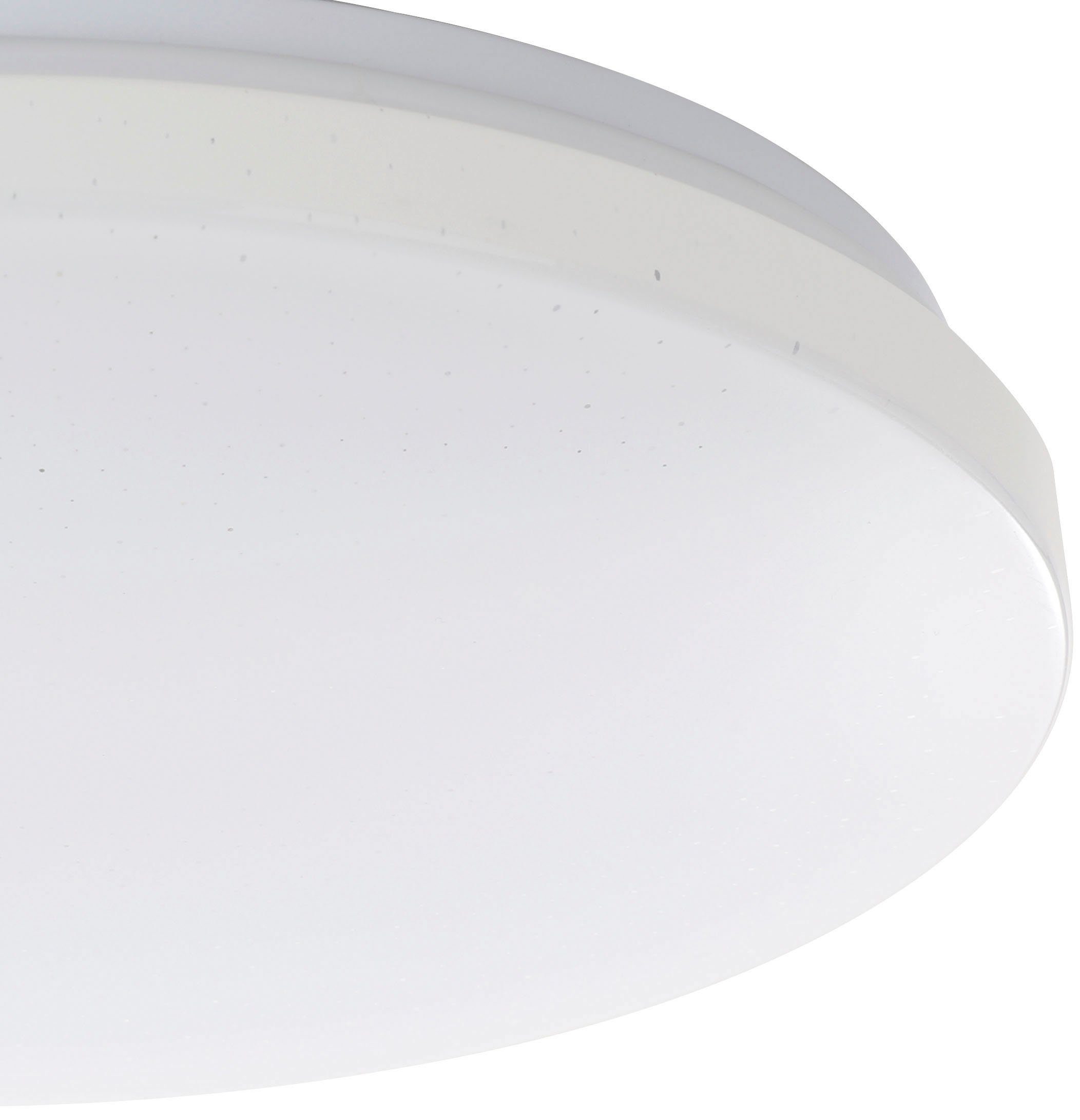 EGLO Plafondlamp FRANIA-S Plafondlamp, kristal-effect, wandlamp, badkamer, IP44, Ø 31 cm (1 stuk)
