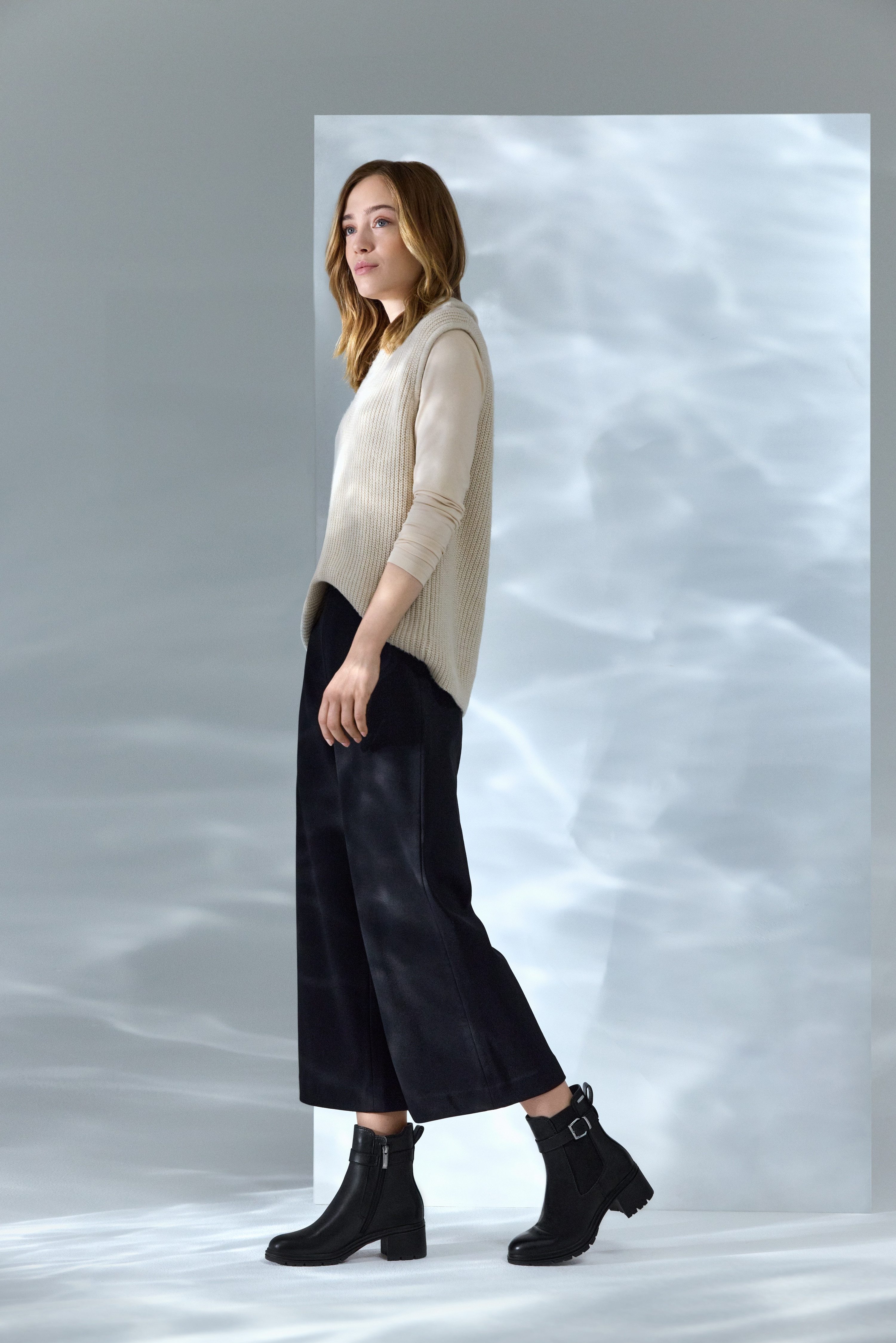 Tamaris Chelsea-boots hakken, enkellaars, zakelijke schoen, gore tex-uitrusting