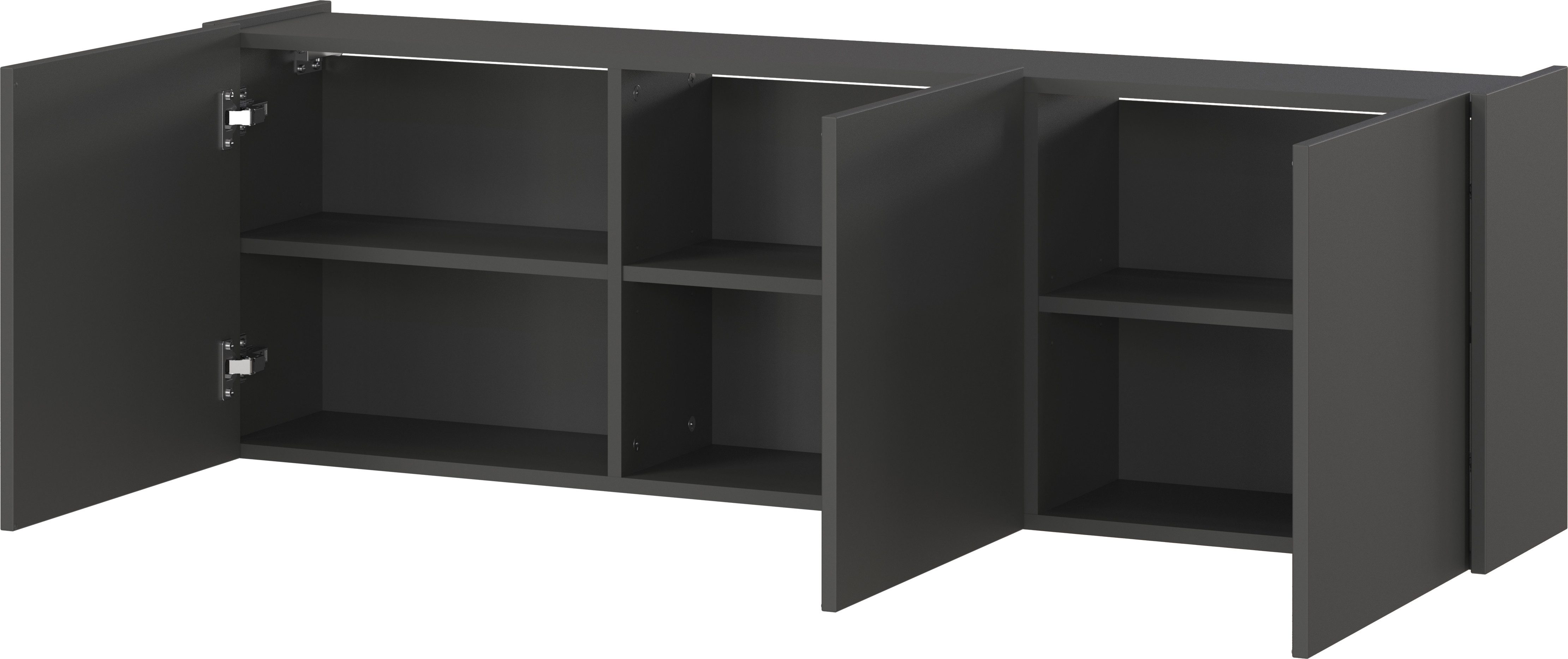 GERMANIA Multifunctionele kast Libbiano met balkonlook