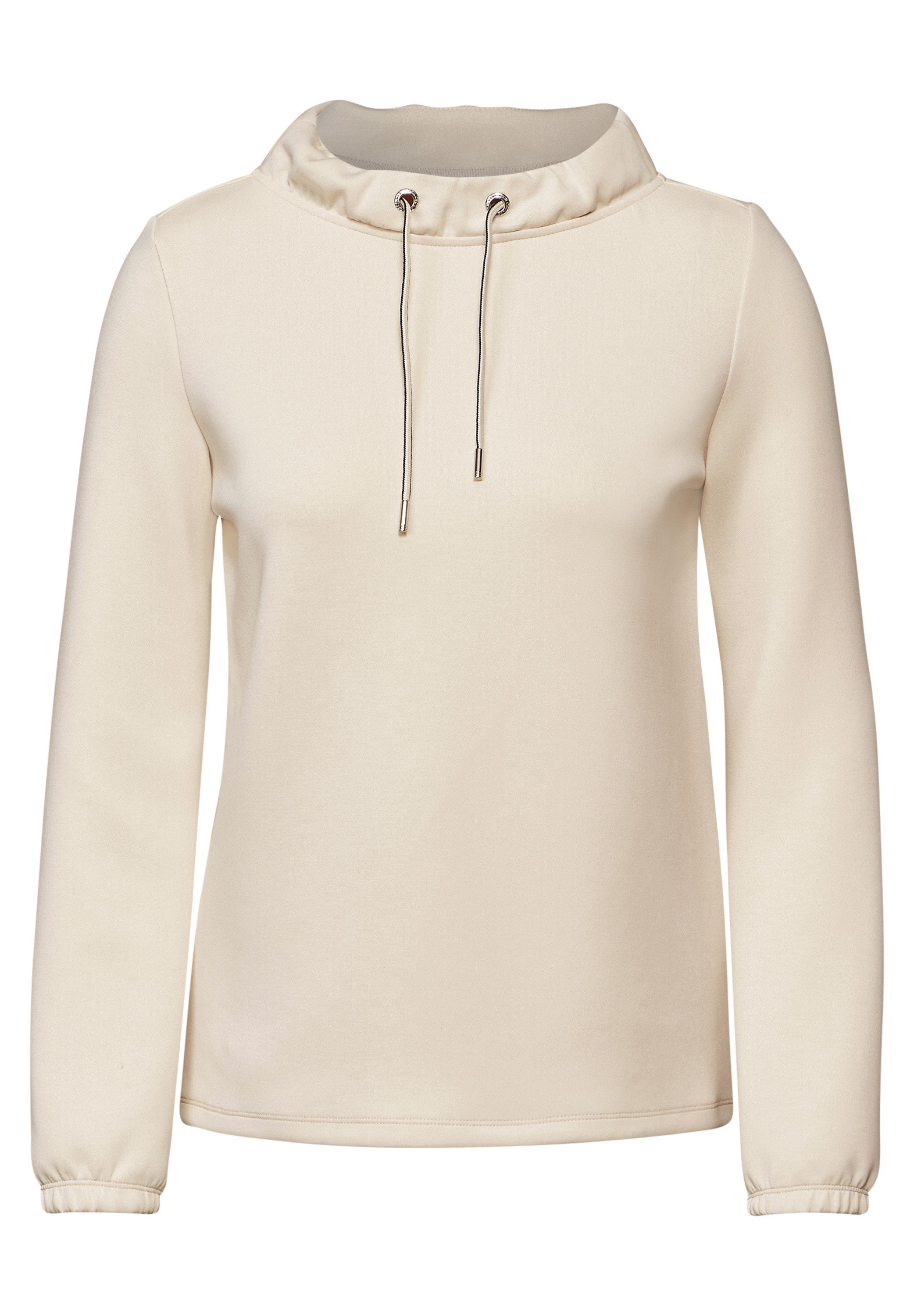 Cecil Shirt met lange mouwen met funnel-hals