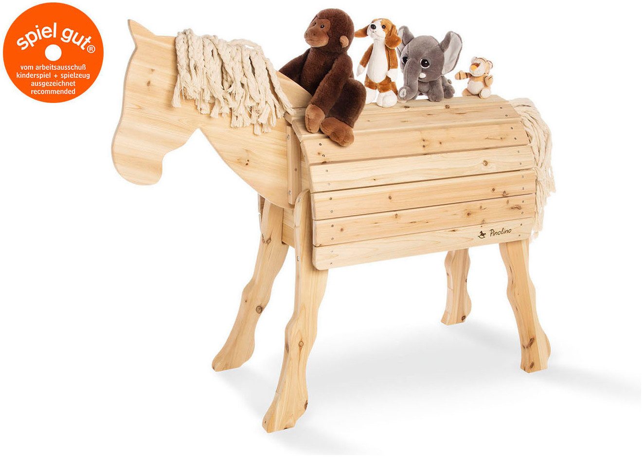 Pinolino® Staand paard Niels, natur