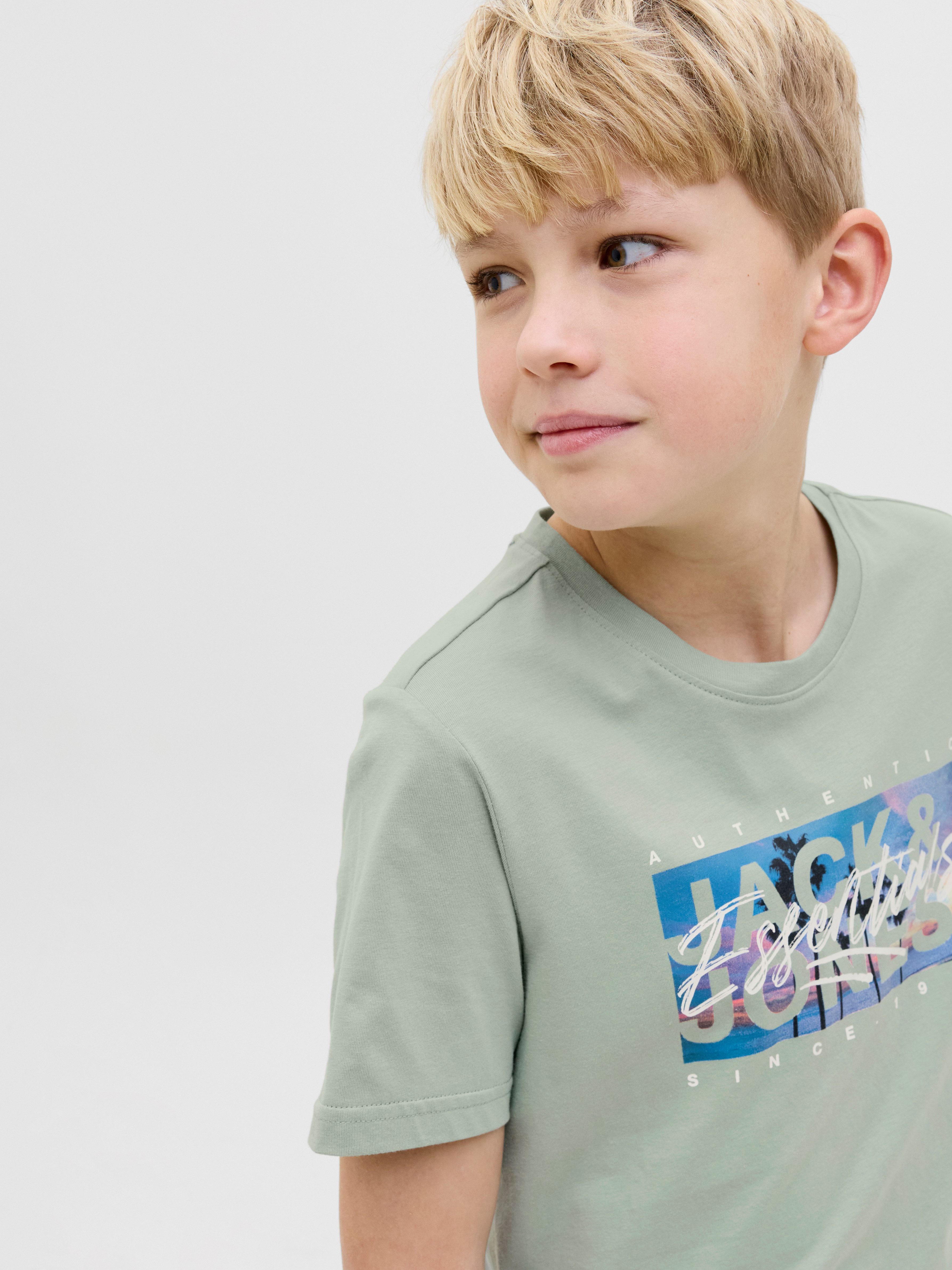 Jack & Jones Junior T-shirt JJCOLTON PHOTOPRINT TEE SS CREW NE JNR