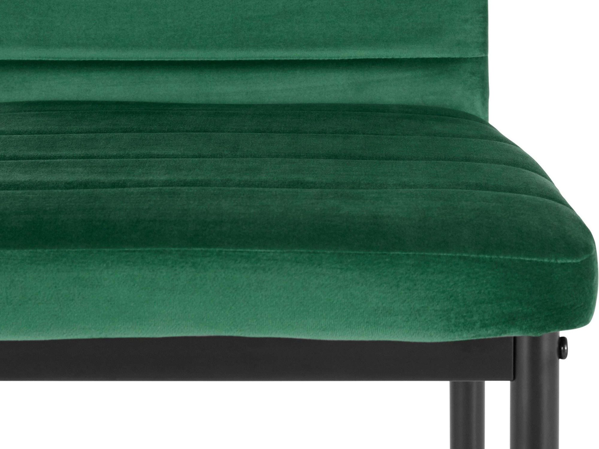 INOSIGN Eethoek Silvi-Mandy Glazen tafel 110x110 cm met 4 stoelen (velours stof), frame van metaal (set, 5-delig)