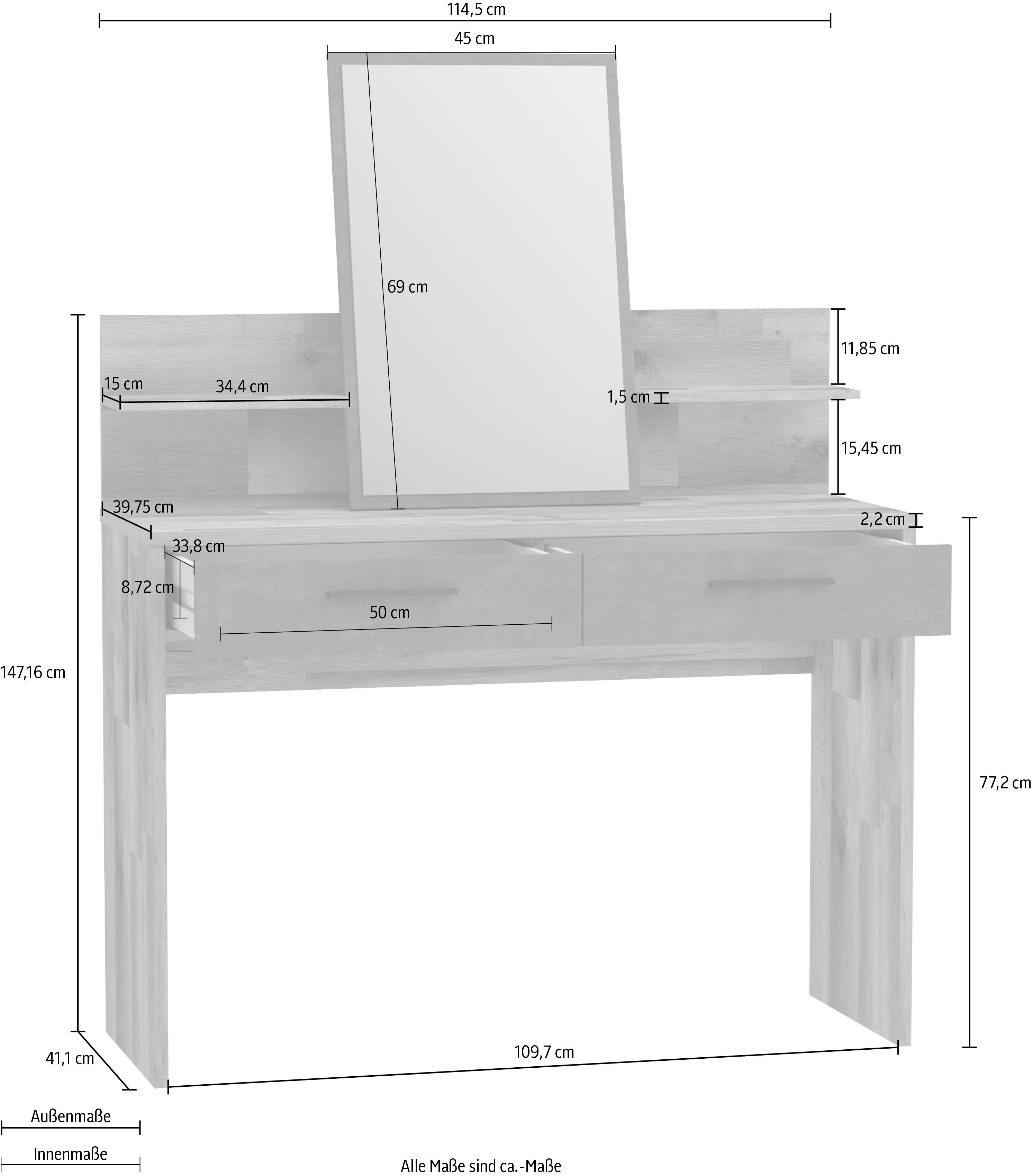 FORTE Make-uptafel Ricciano