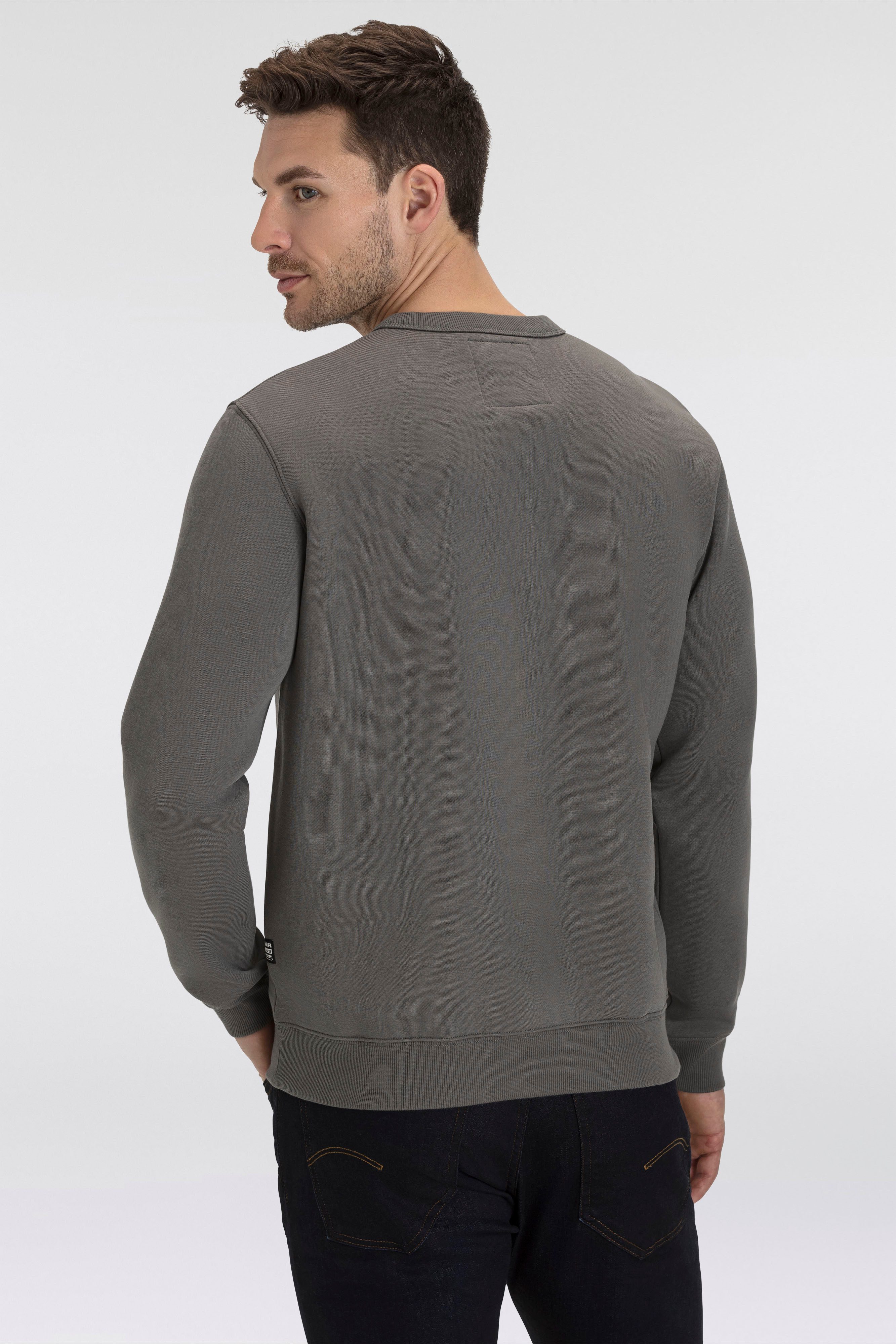 G-Star RAW Sweatshirt Center chest logo met logoprint voor