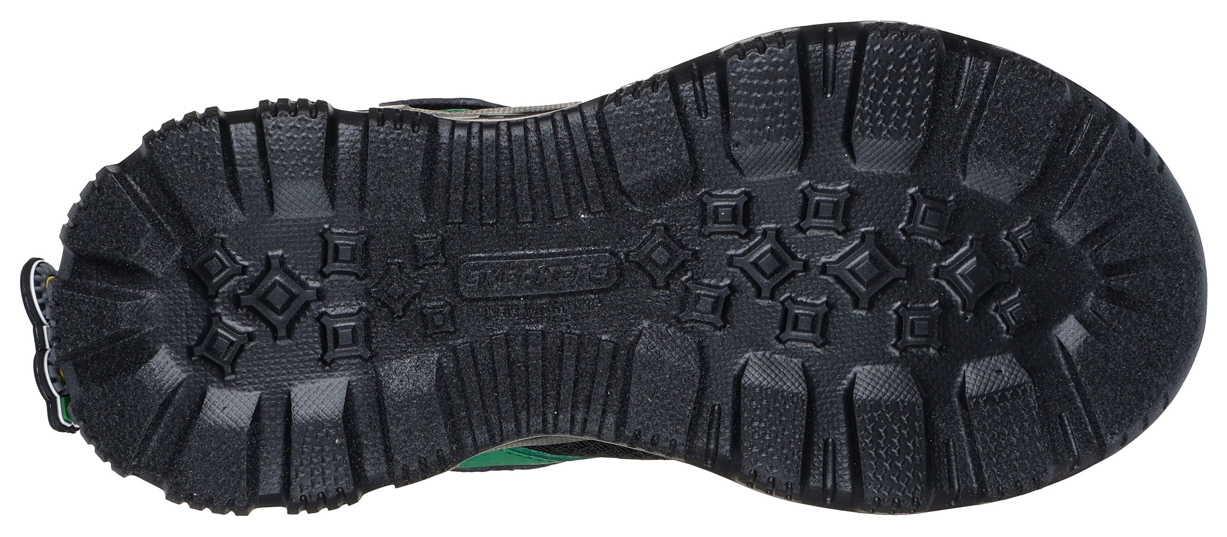 Skechers Sneakers ADVENTURE TRACK - JOHN DEERE , klittenbandschoen in john deere ontwerp, maat sjabloon om te downloaden