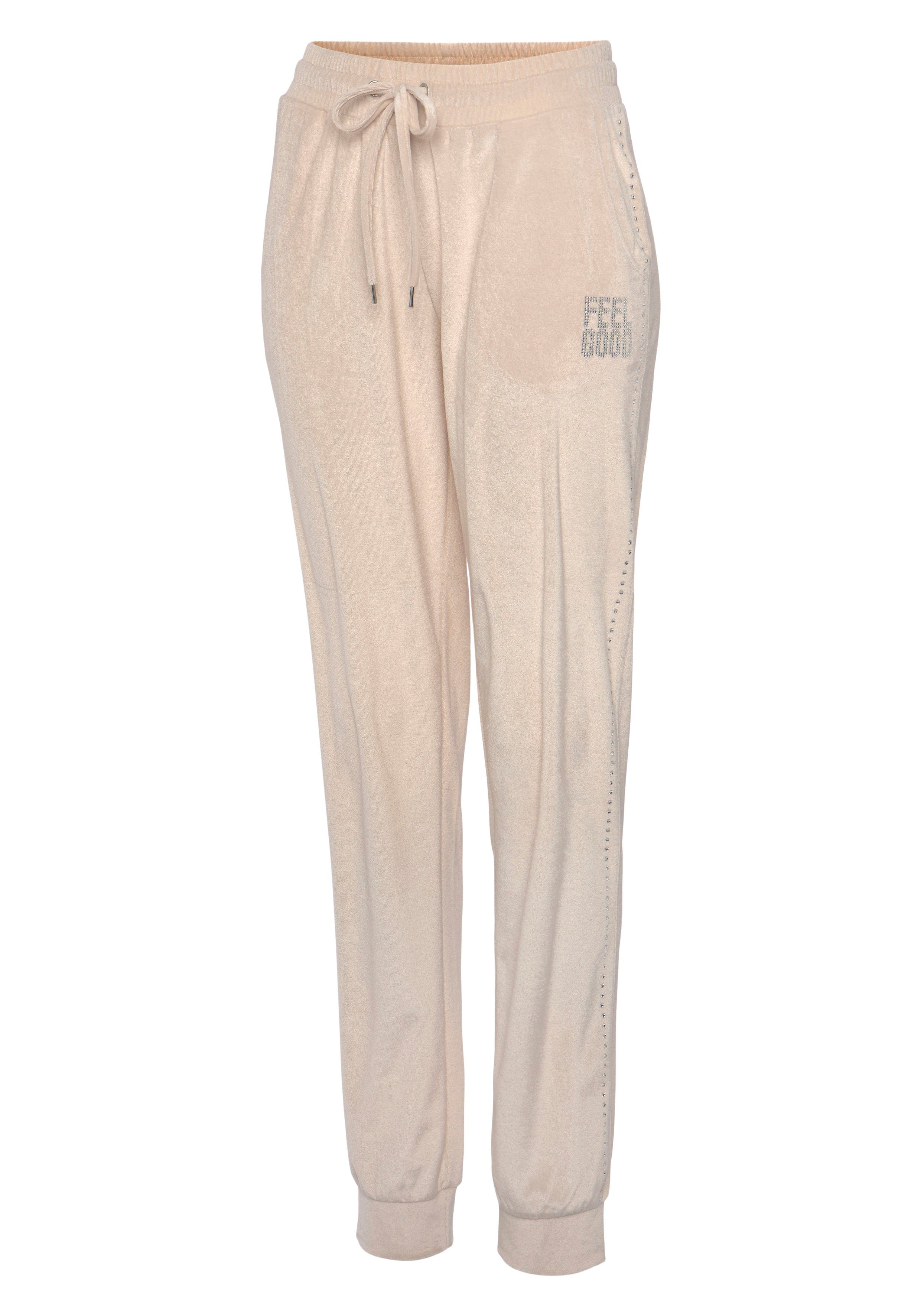 Vivance Nickybroek -Loungebroek met glitterprint