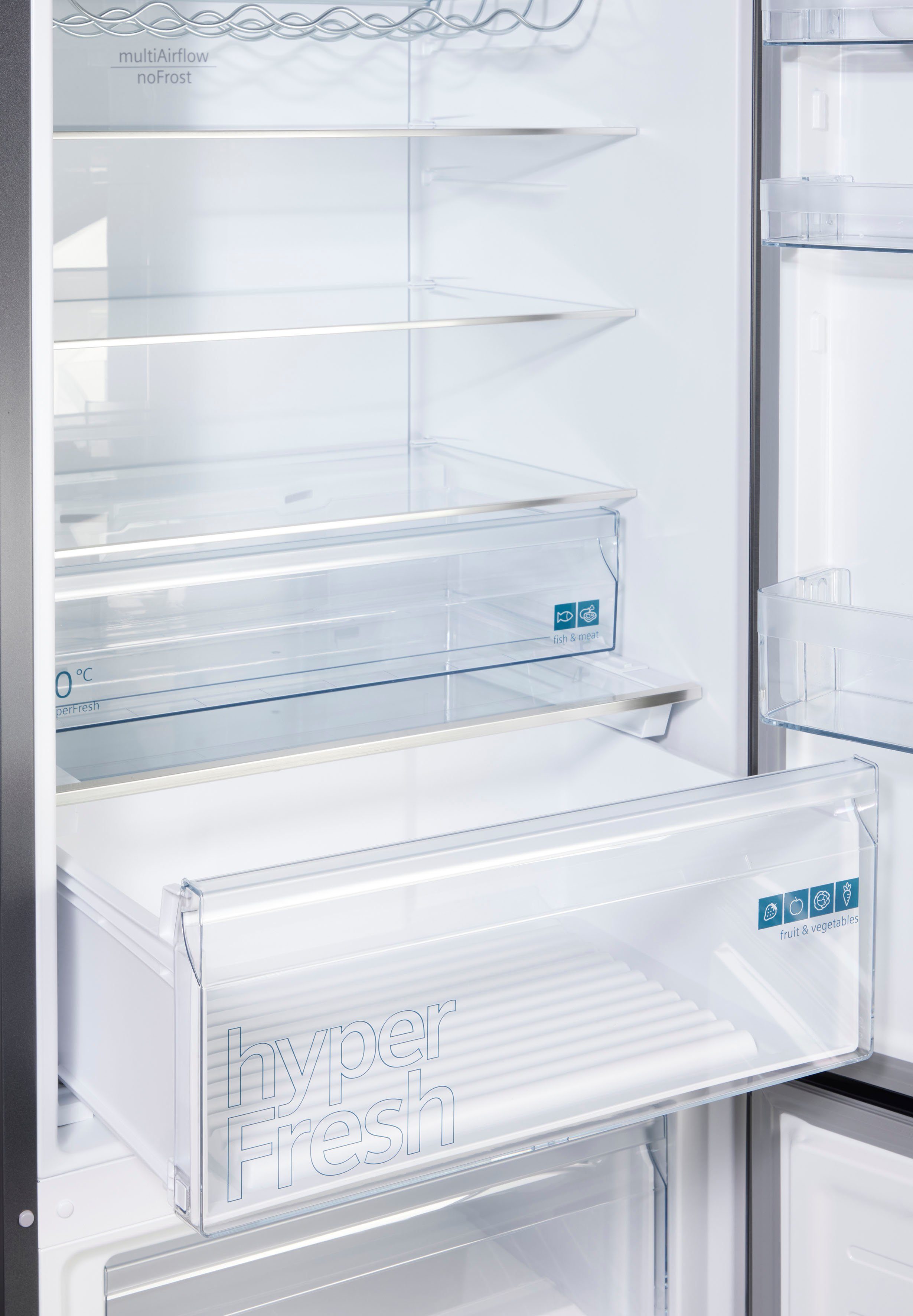 SIEMENS Koel-vriescombinatie KG49NXXCF Breedte 70 cm (1 stuk)