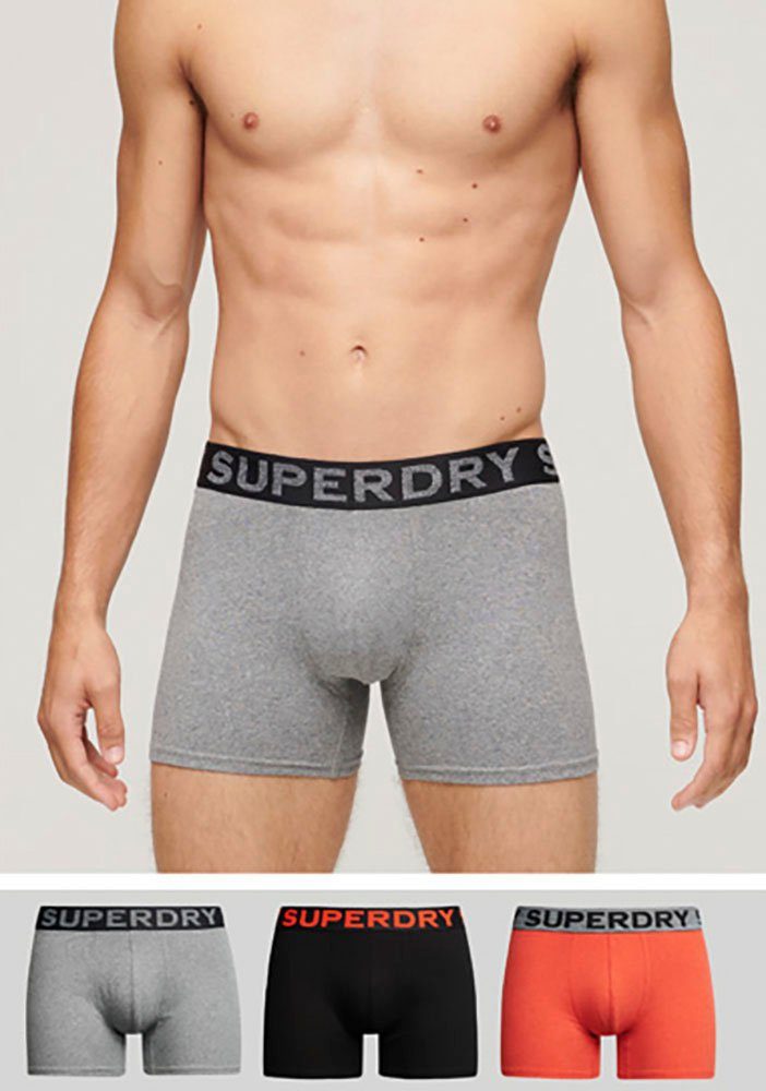 Superdry Boxershort BOXER TRIPLE PACK (set, 3 stuks)