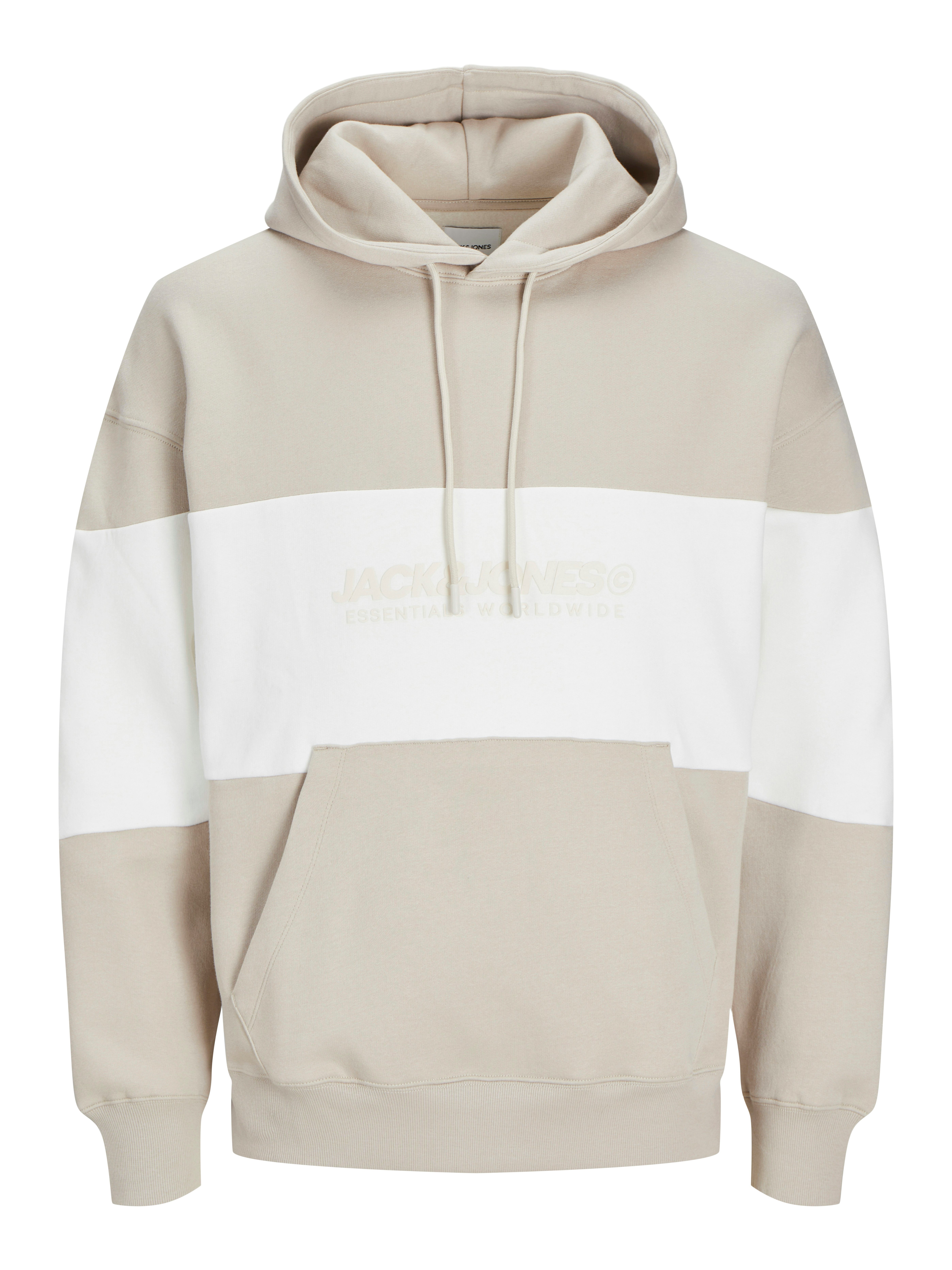 Jack & Jones PlusSize Hoodie JJELEGACY BLOCKING SWEAT HOOD NOOS PLS