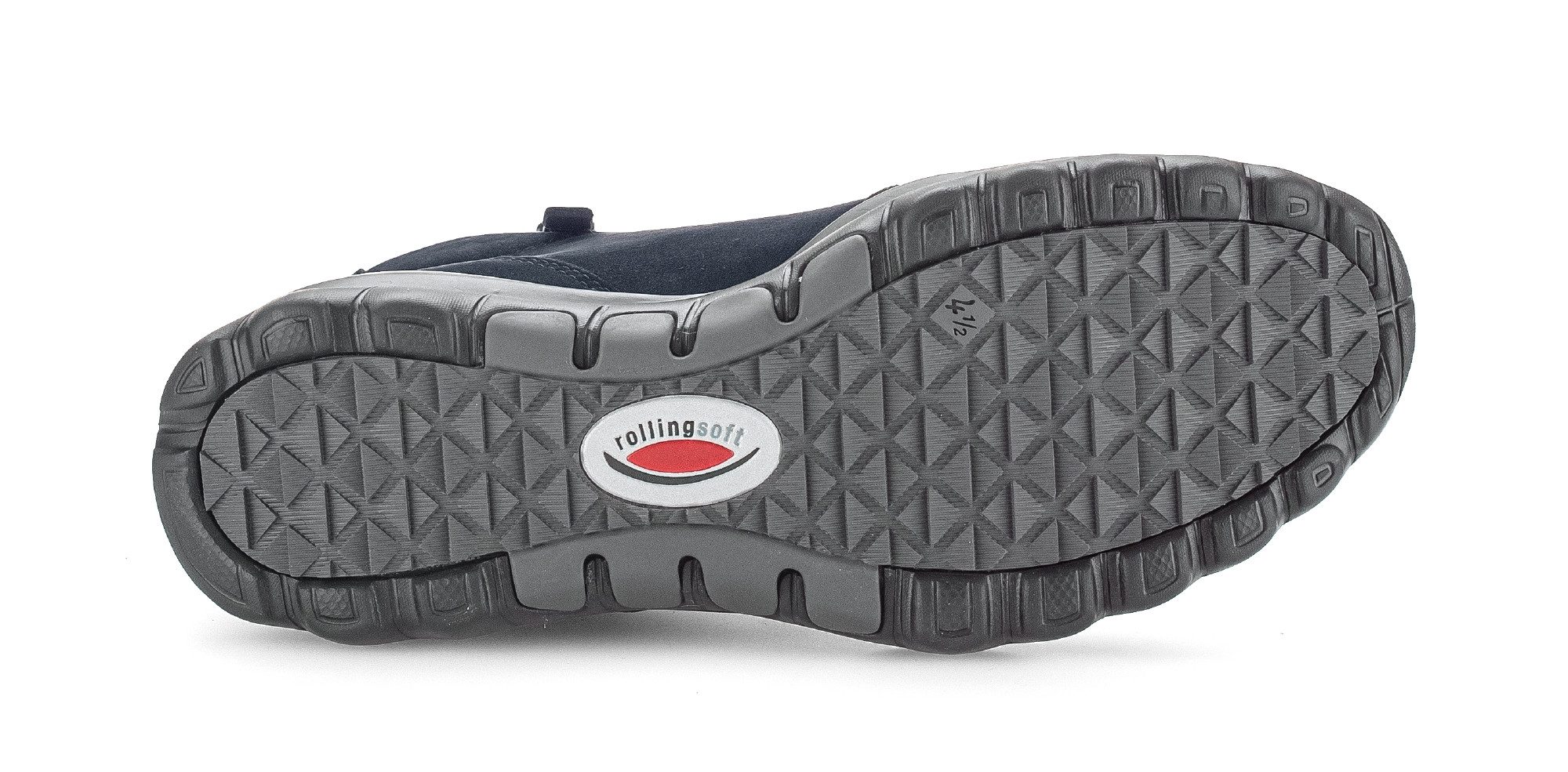 Gabor Rollingsoft Hoge veterschoenen met geprofileerde rubberzool