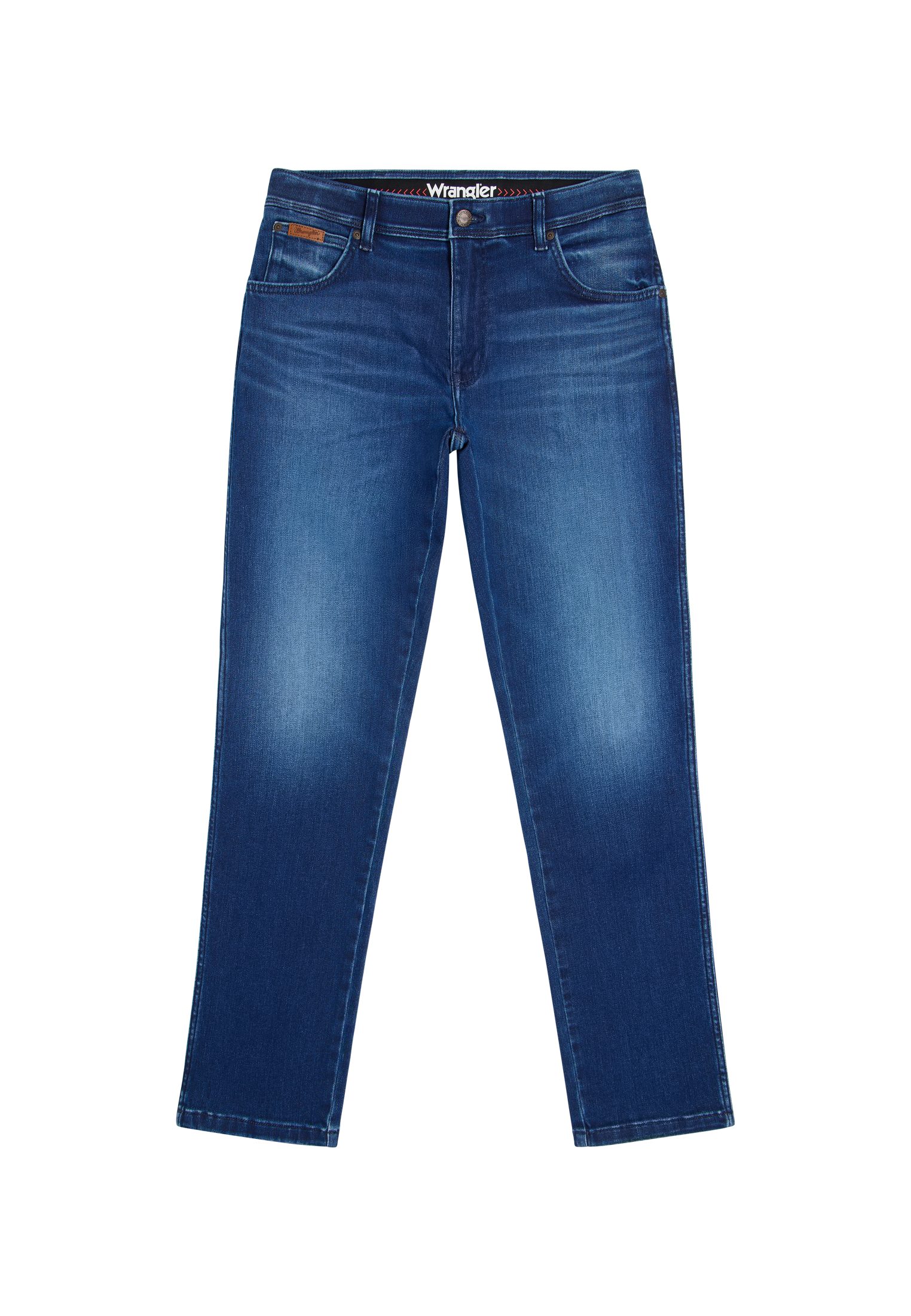 Wrangler 5-pocket jeans TEXAS SLIM FREE TO STRETCH Vrij om te rekken materiaal