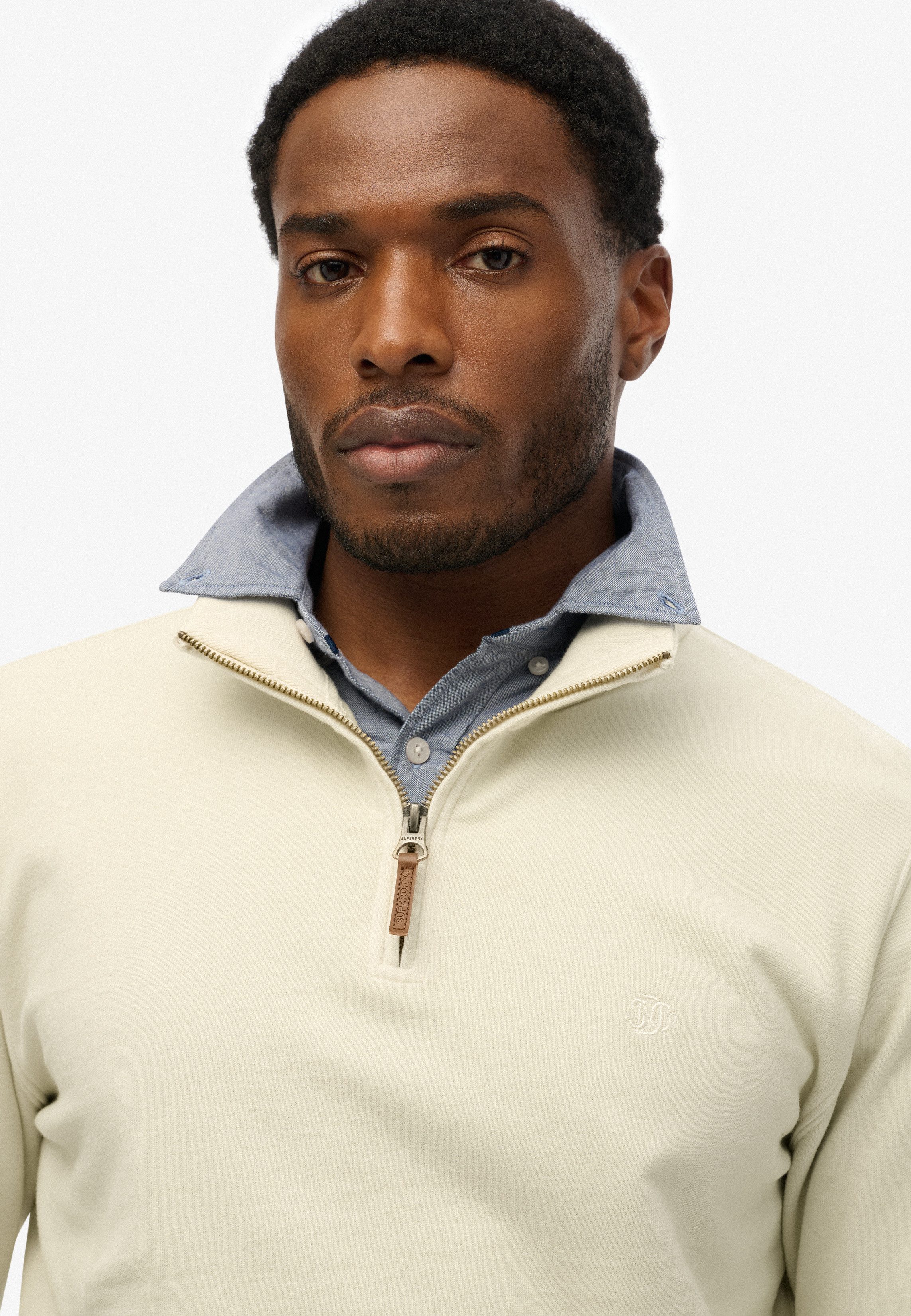 Superdry Sweatshirt CLASSIC ESSENTIAL HENLEY