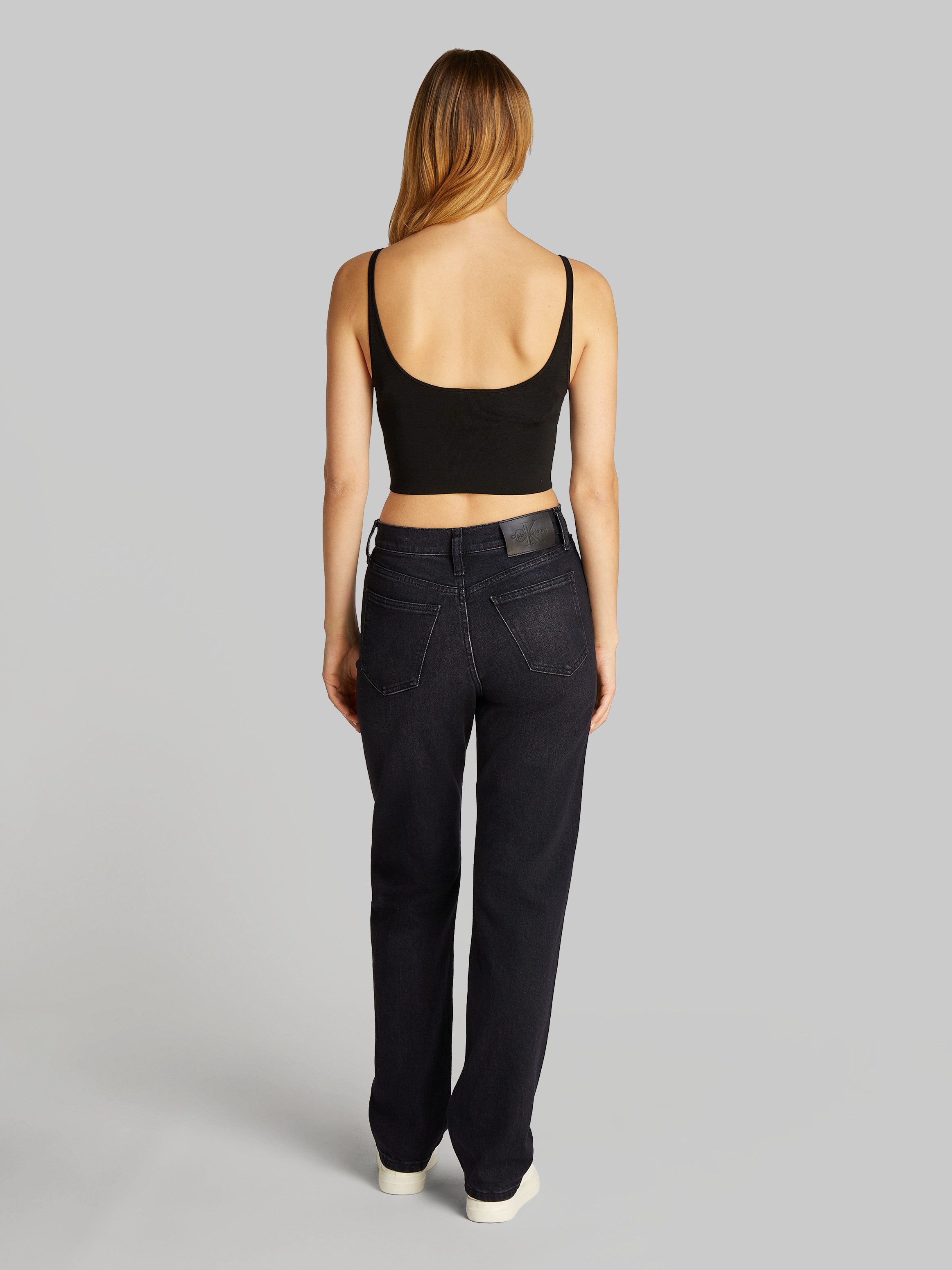 Calvin Klein Straight jeans HIGH RISE STRAIGHT